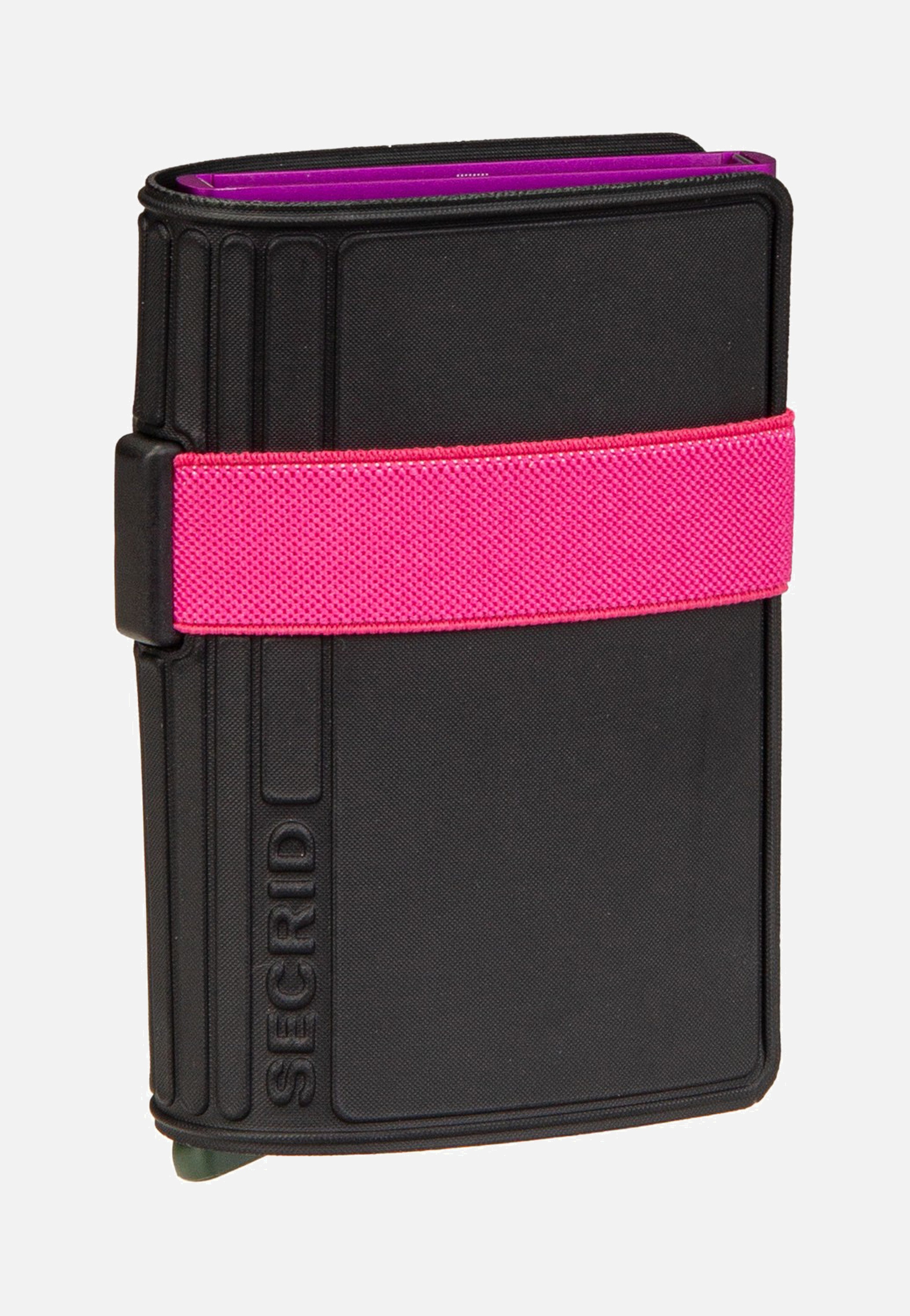 Secrid Bandwallet TPU Sheltersuit Black-Fuchsia Portemonnaie