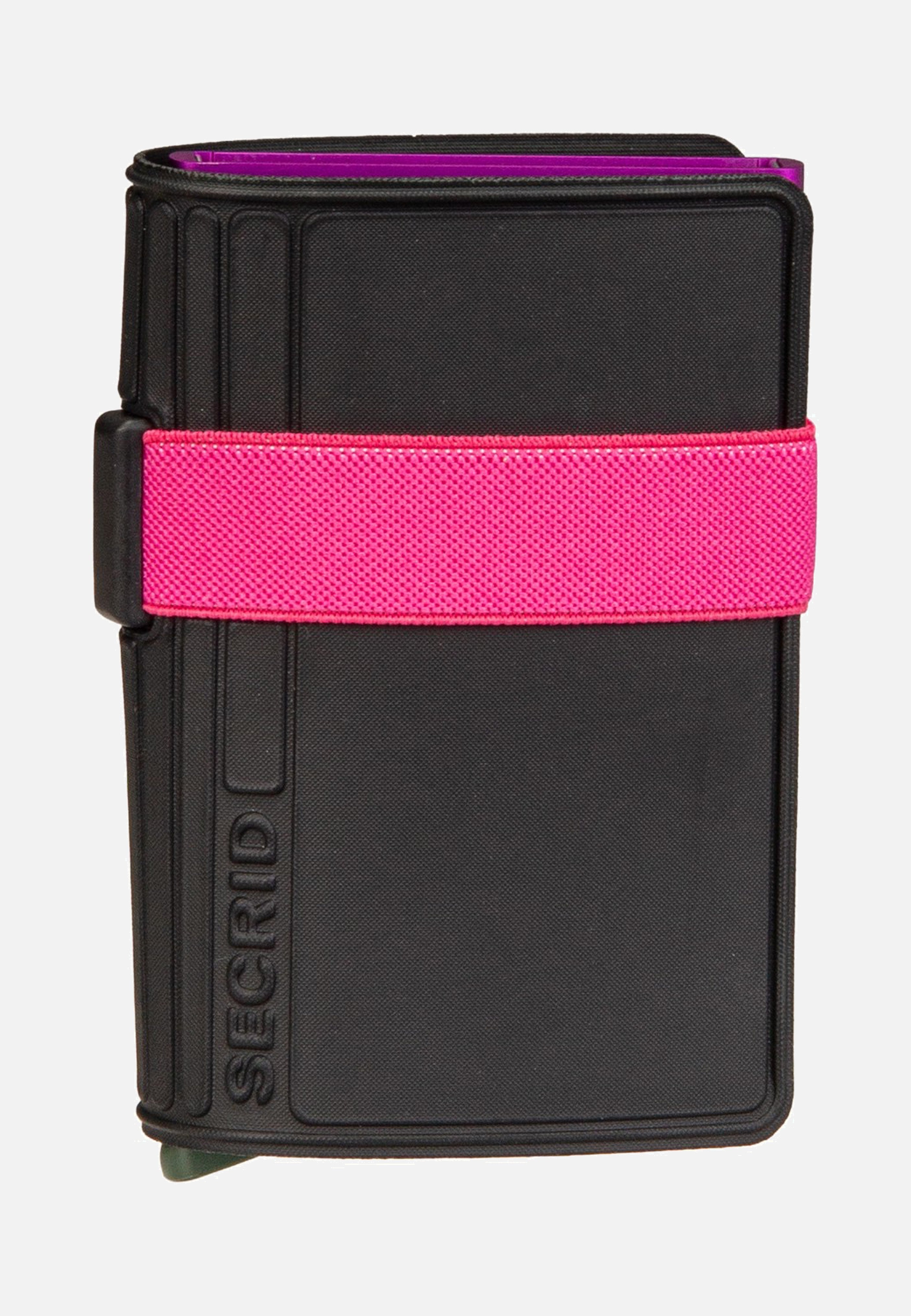 Secrid Bandwallet TPU Sheltersuit Black-Fuchsia Portemonnaie