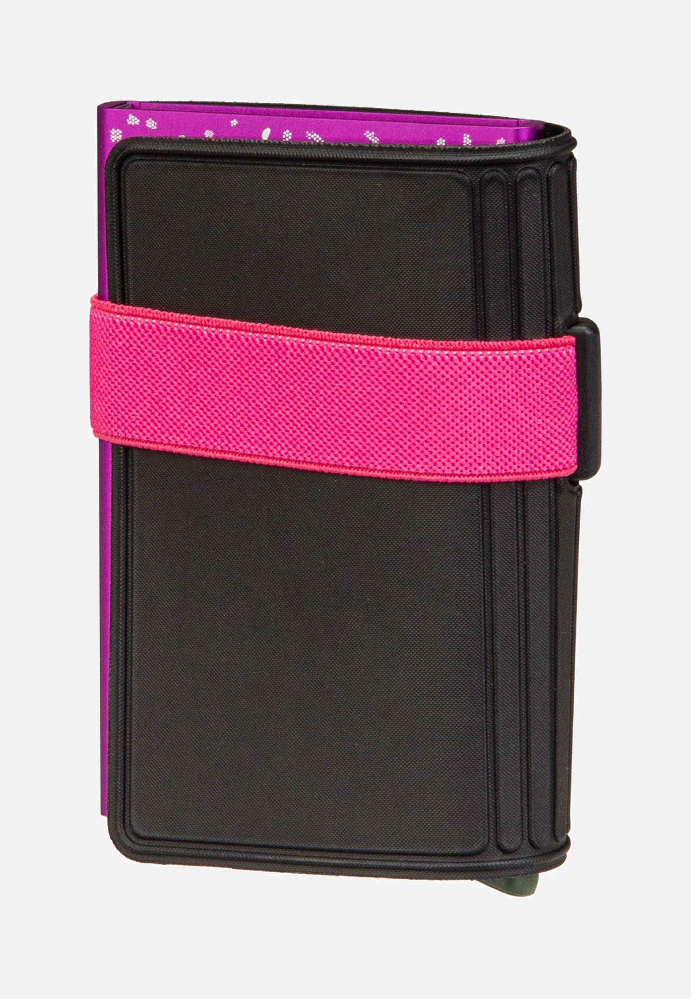 Secrid Bandwallet TPU Sheltersuit Black-Fuchsia Portemonnaie