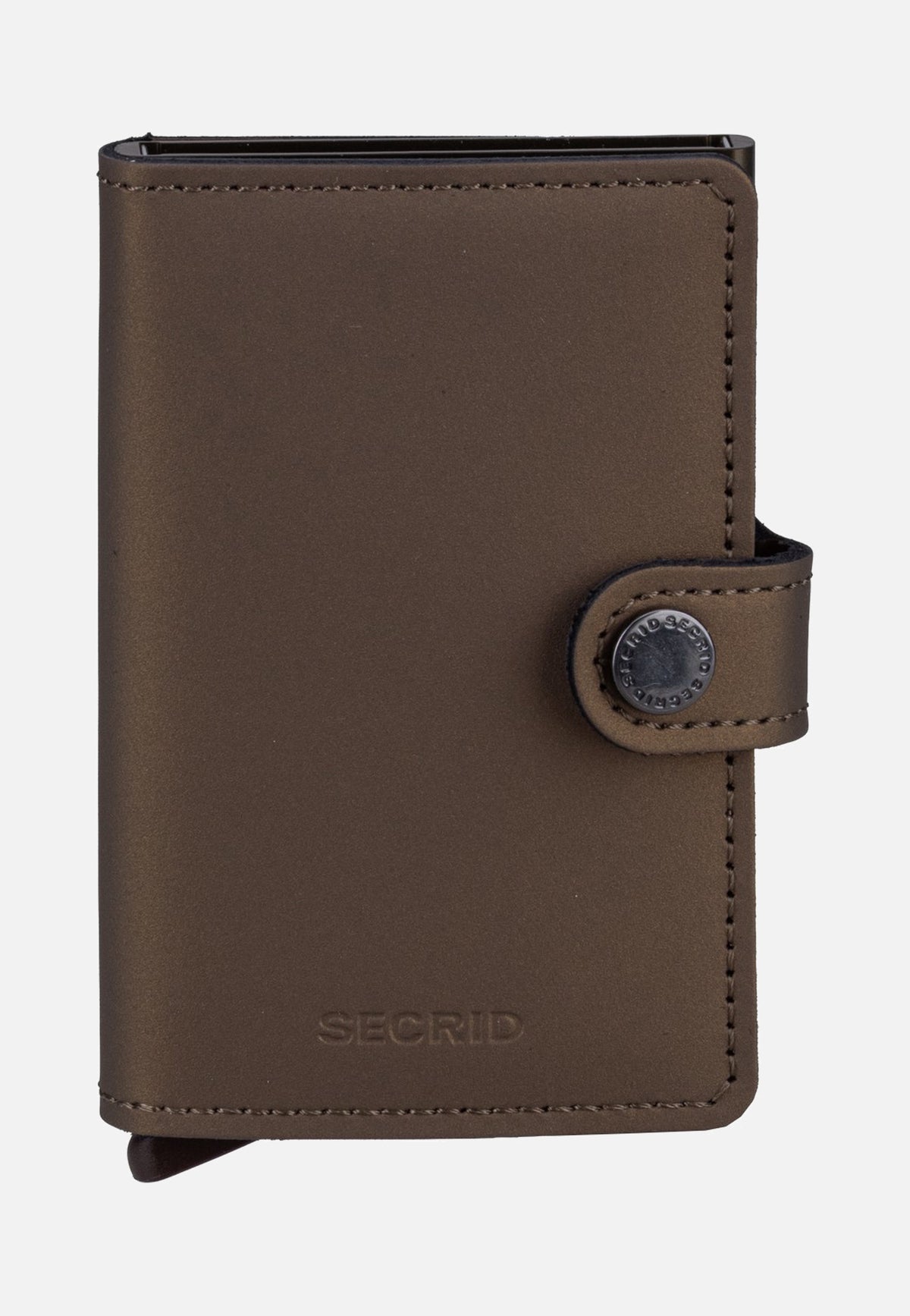Secrid Miniwallet Matte Satin Bronze Portemonnaie