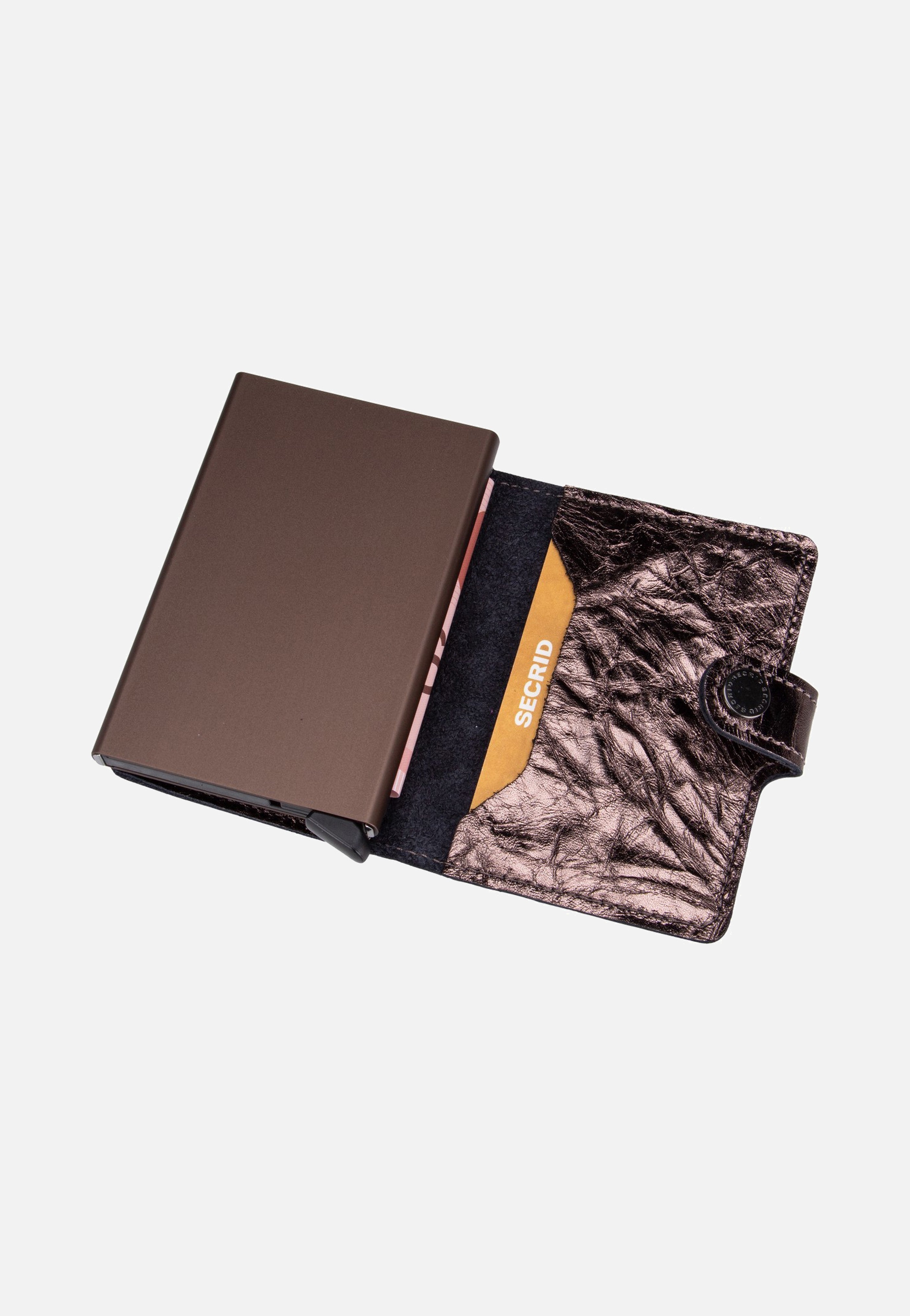Secrid Miniwallet Crunch Bronze Portemonnaie