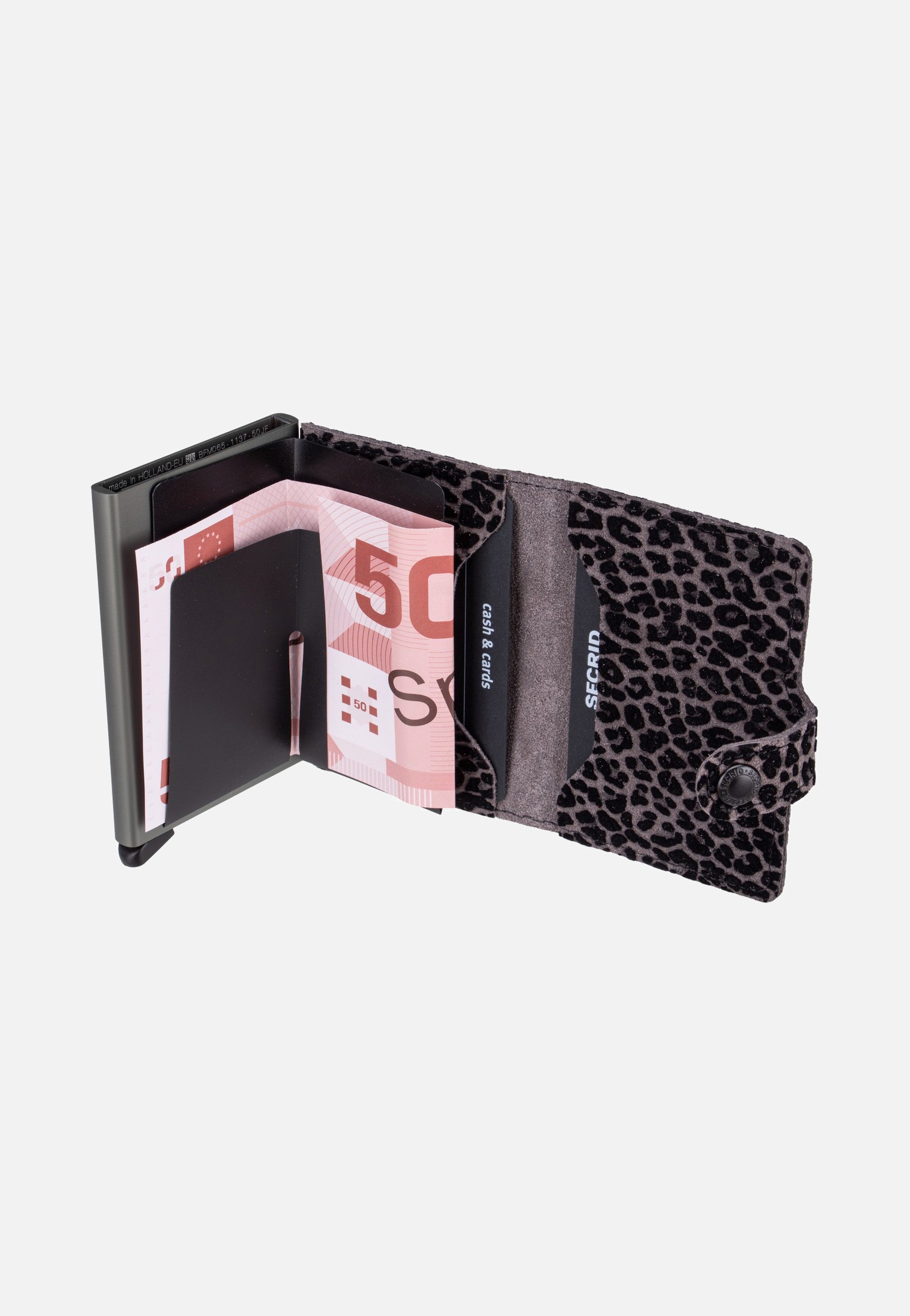 Secrid Miniwallet Leo Grey Portemonnaie