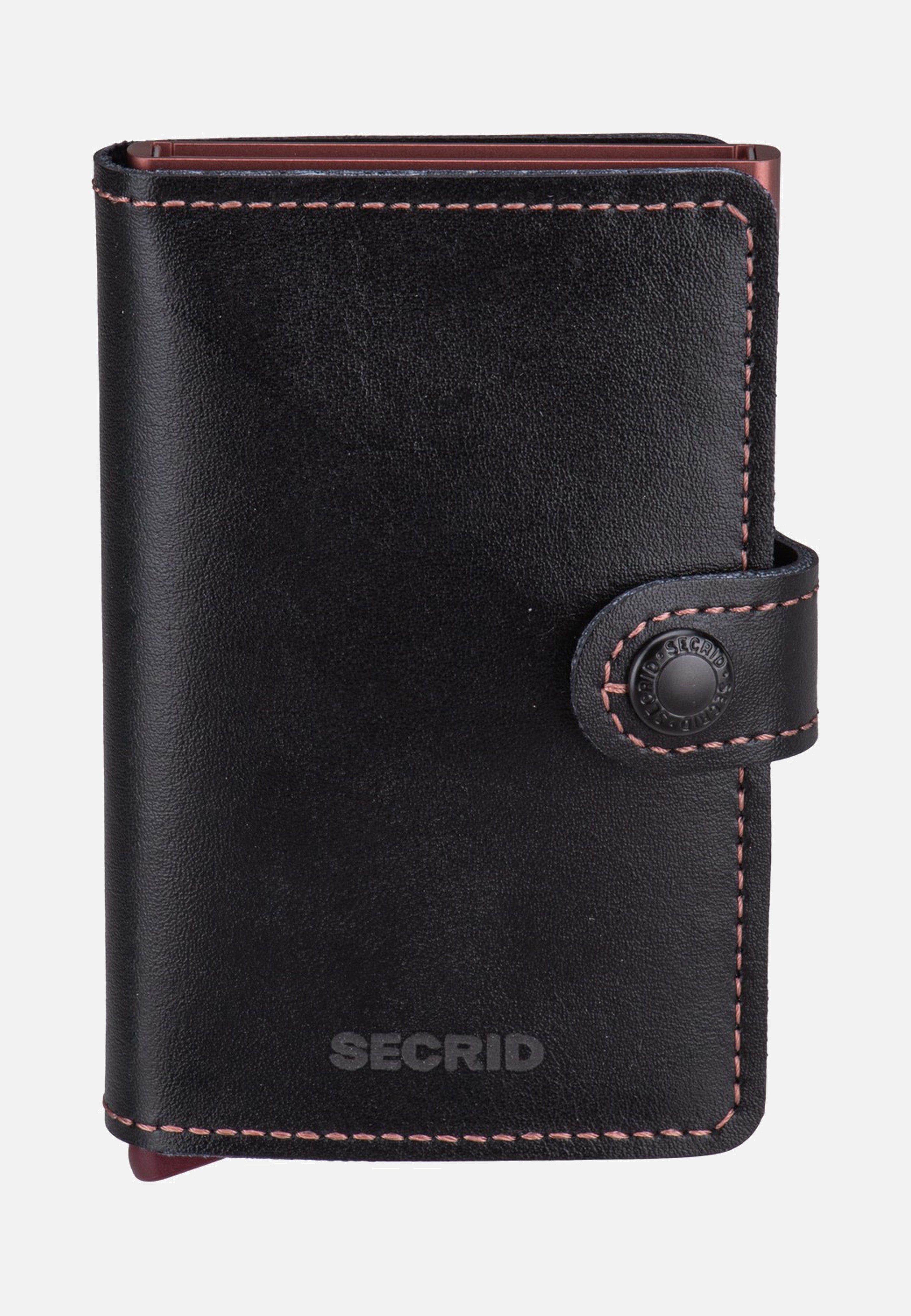 Secrid Miniwallet Mirum Plant-Based Black Rose Portemonnaie