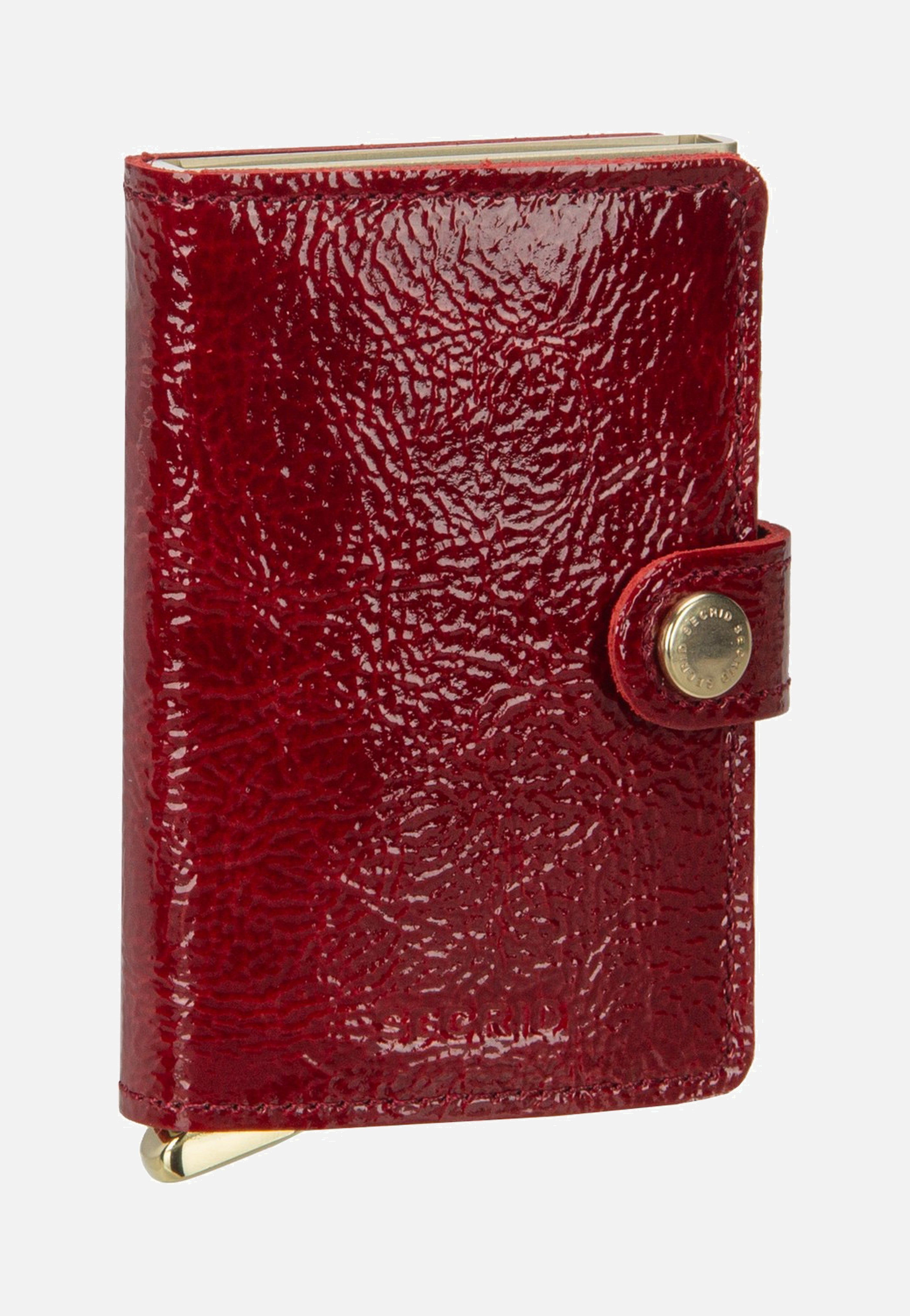 Secrid Miniwallet Naplak Red+ Portemonnaie