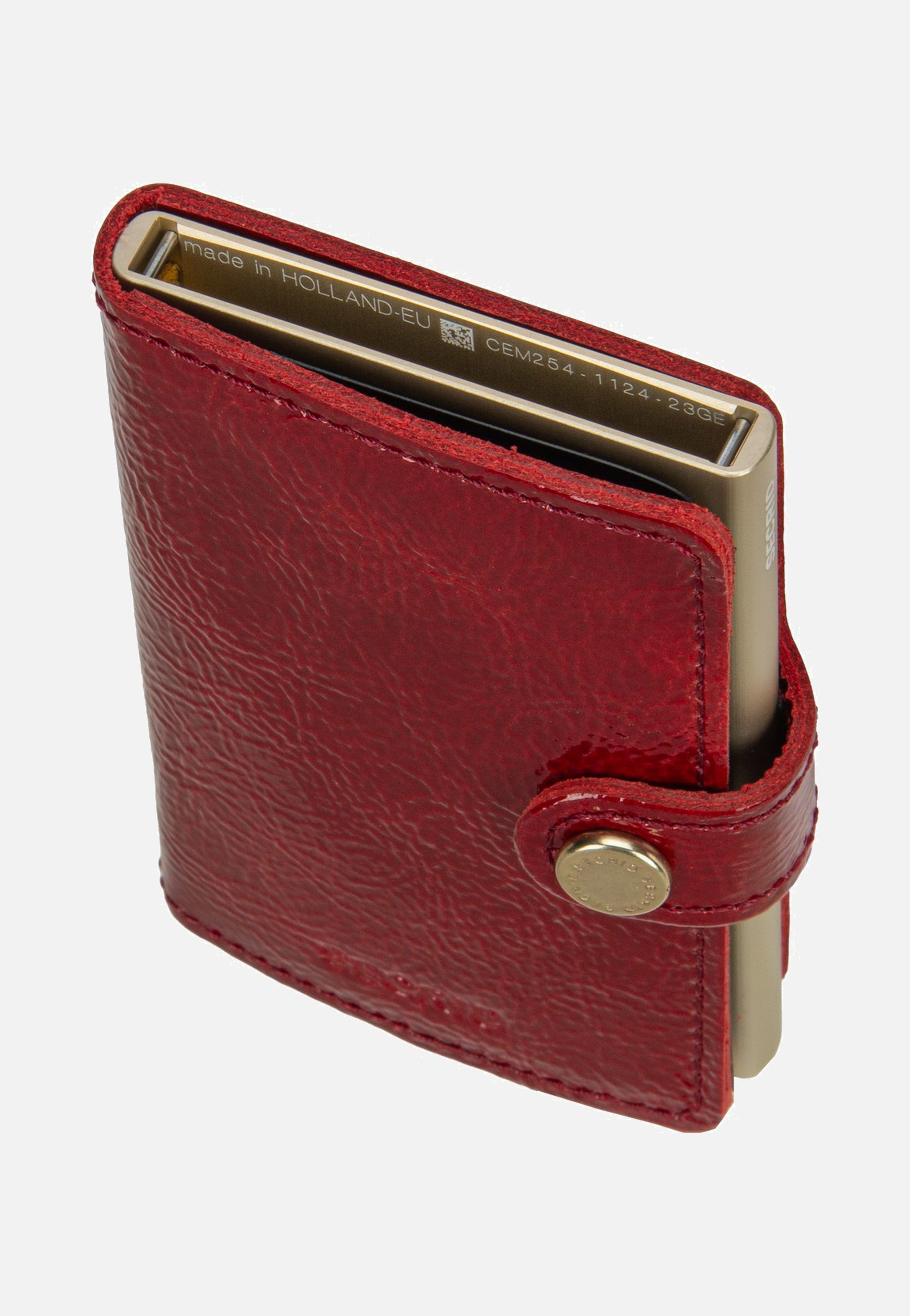 Secrid Miniwallet Naplak Red+ Portemonnaie