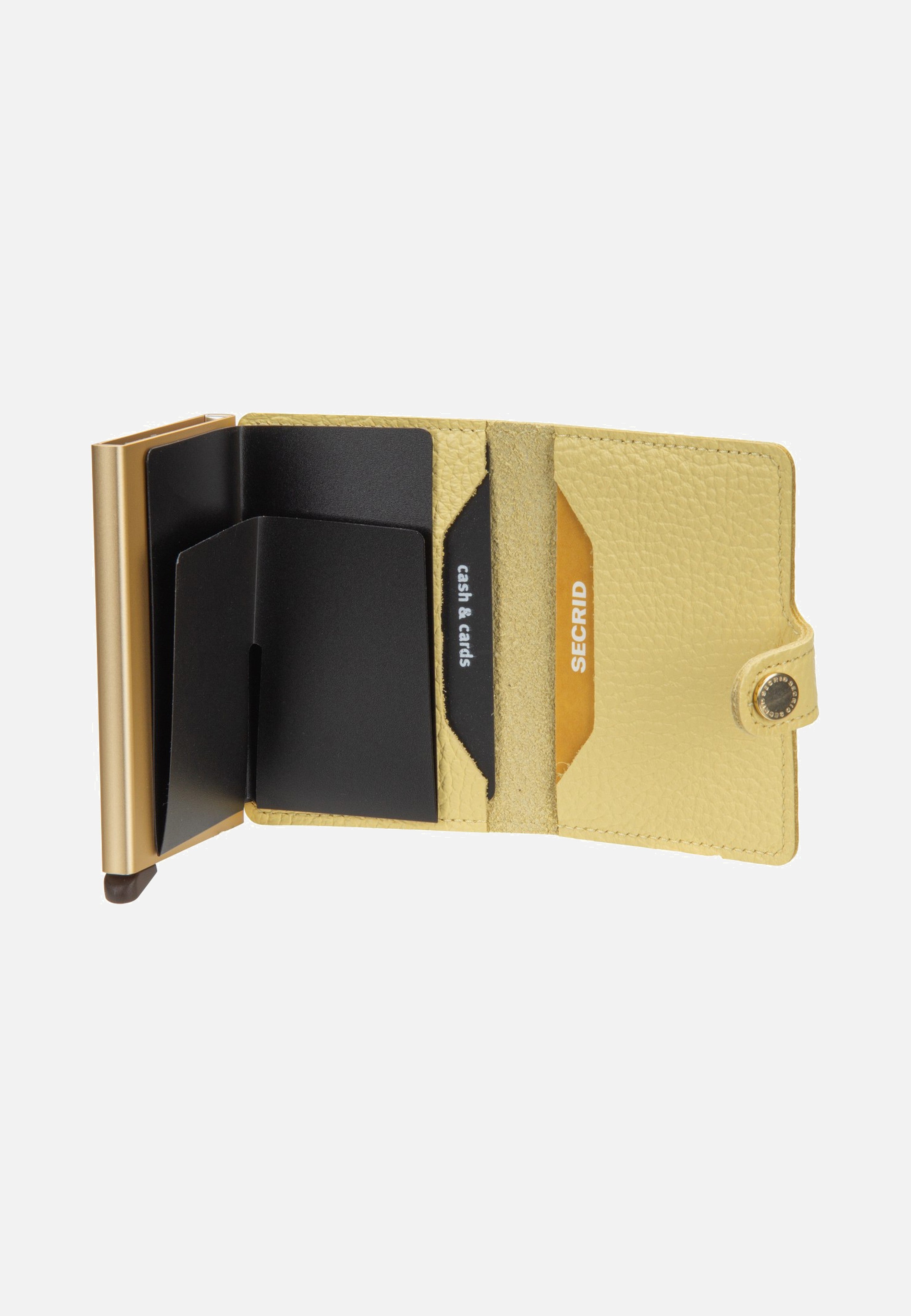 Secrid Miniwallet Pebble Butter Yellow Portemonnaie