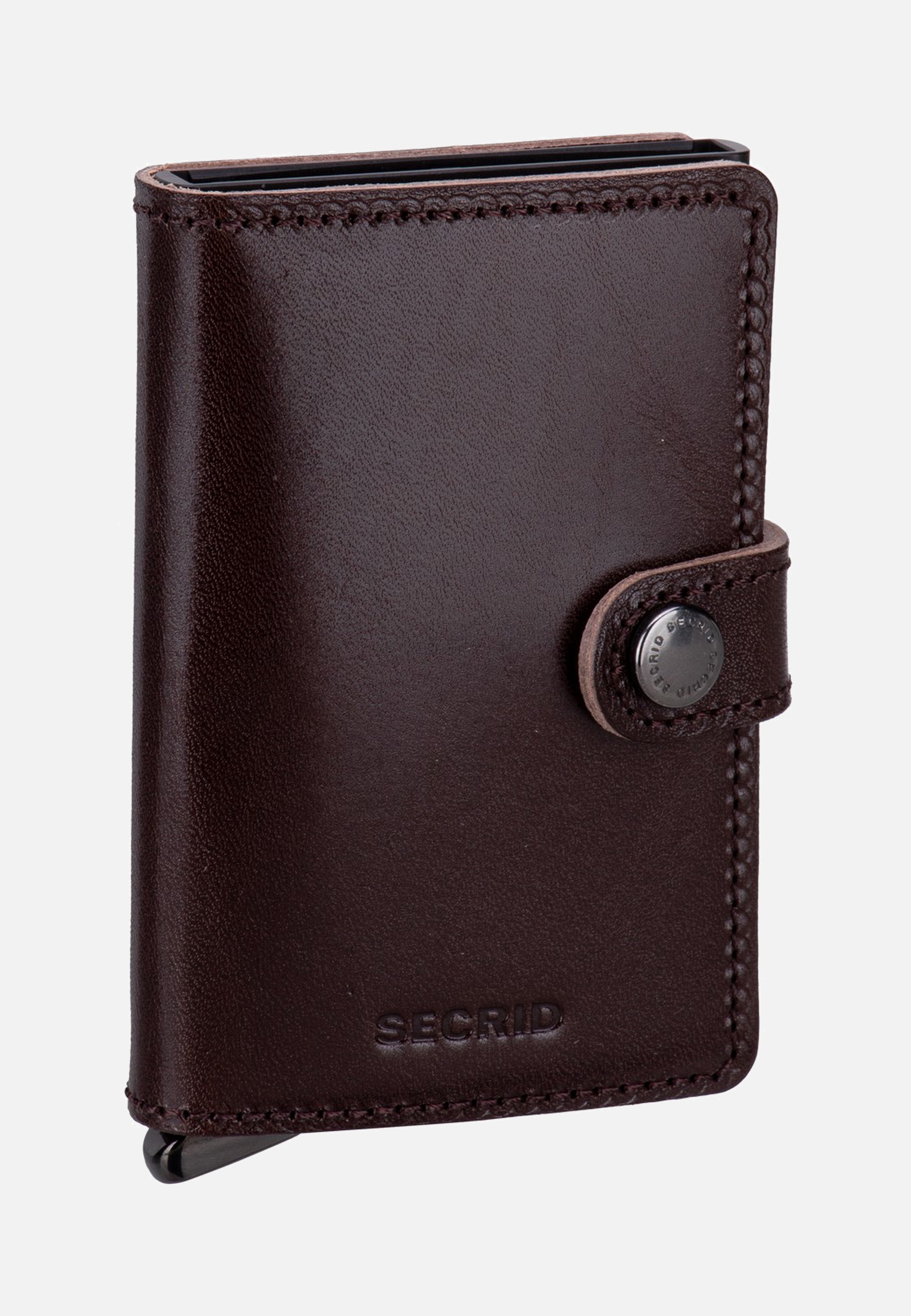Secrid Premium Miniwallet+ Dusk Dark Brown Portemonnaie
