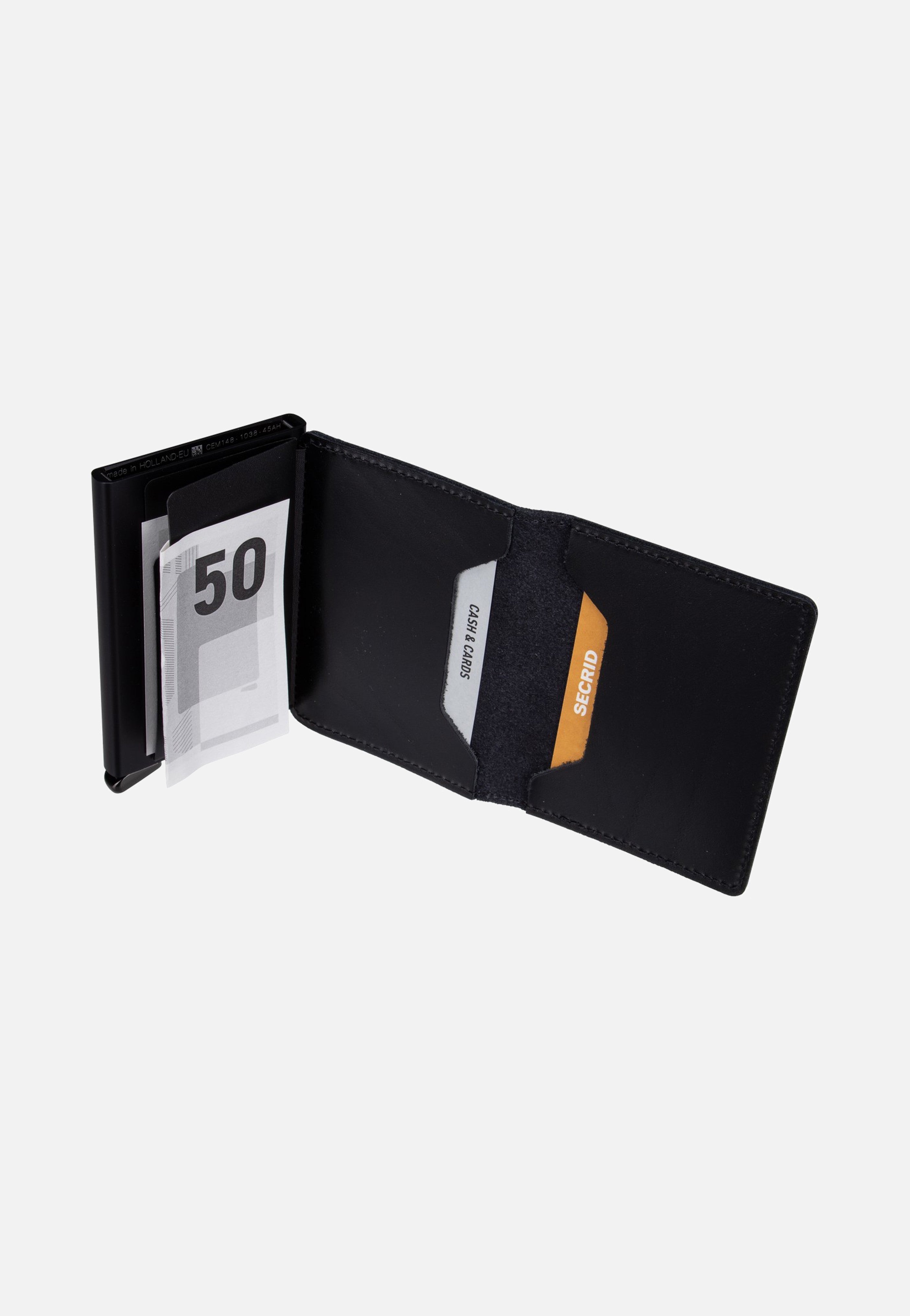 Secrid Premium Slimwallet+ Dusk Black Portemonnaie