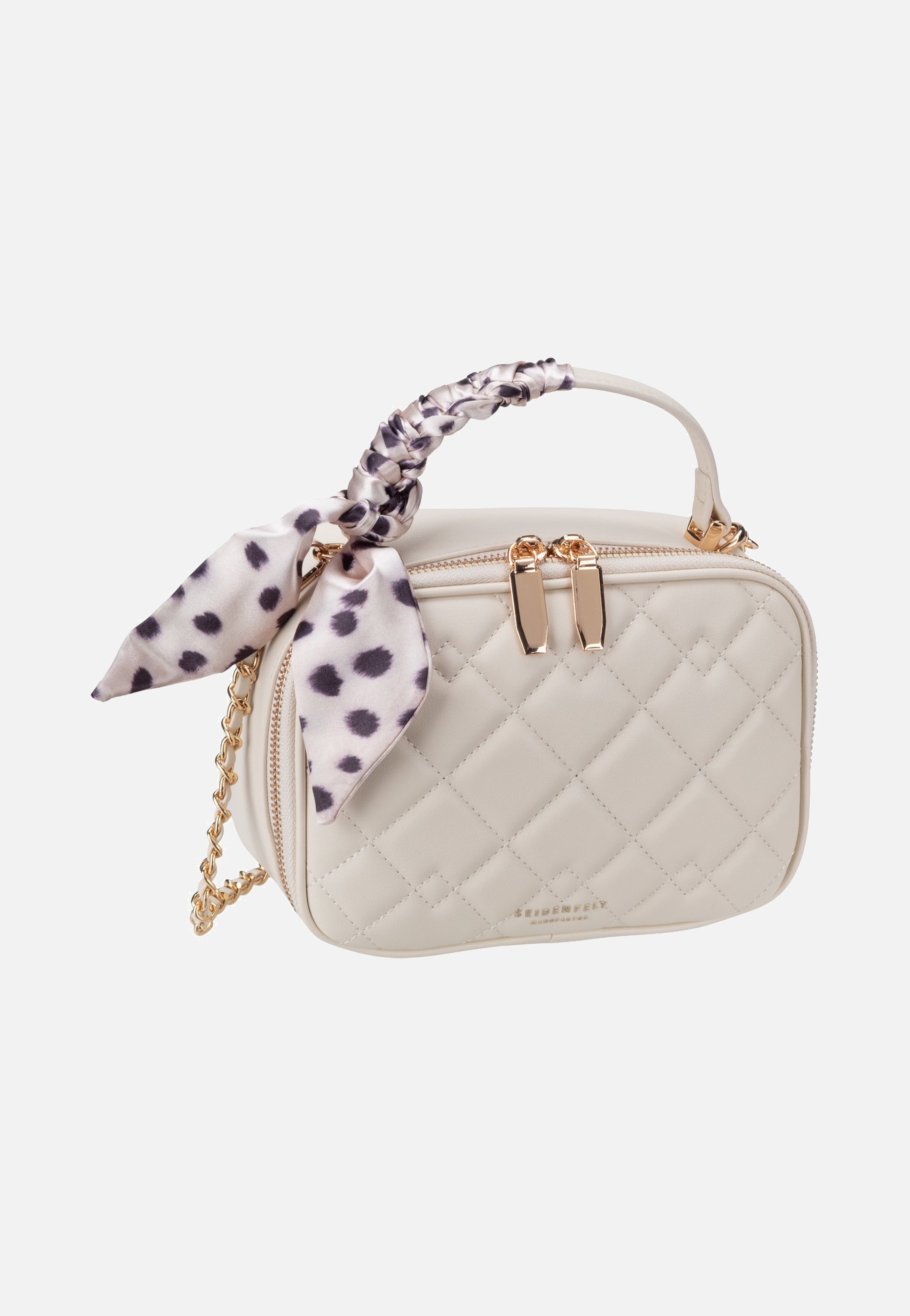 Seidenfelt Sande Case Beige Schultertasche