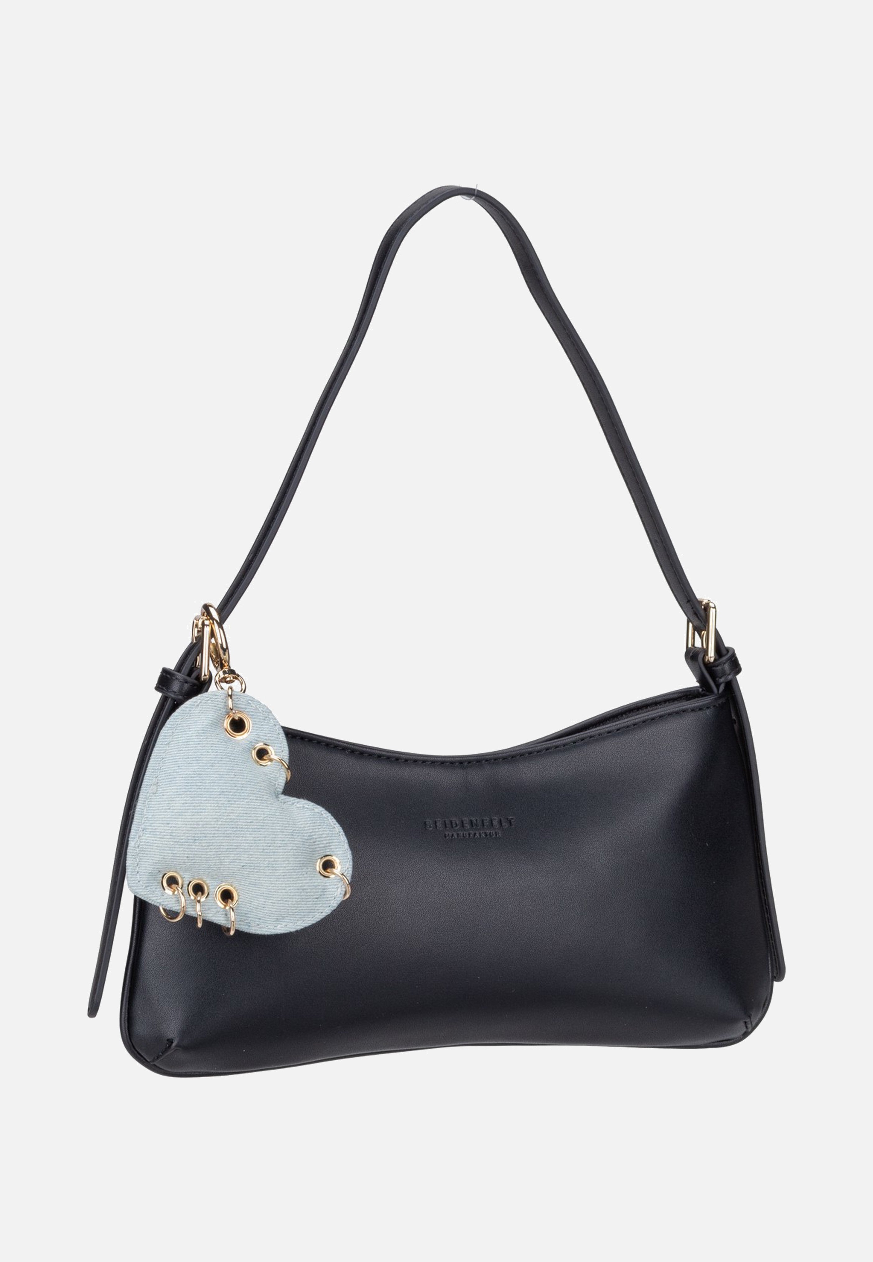 Seidenfelt Tahmela Pouchette Black Evening Bag