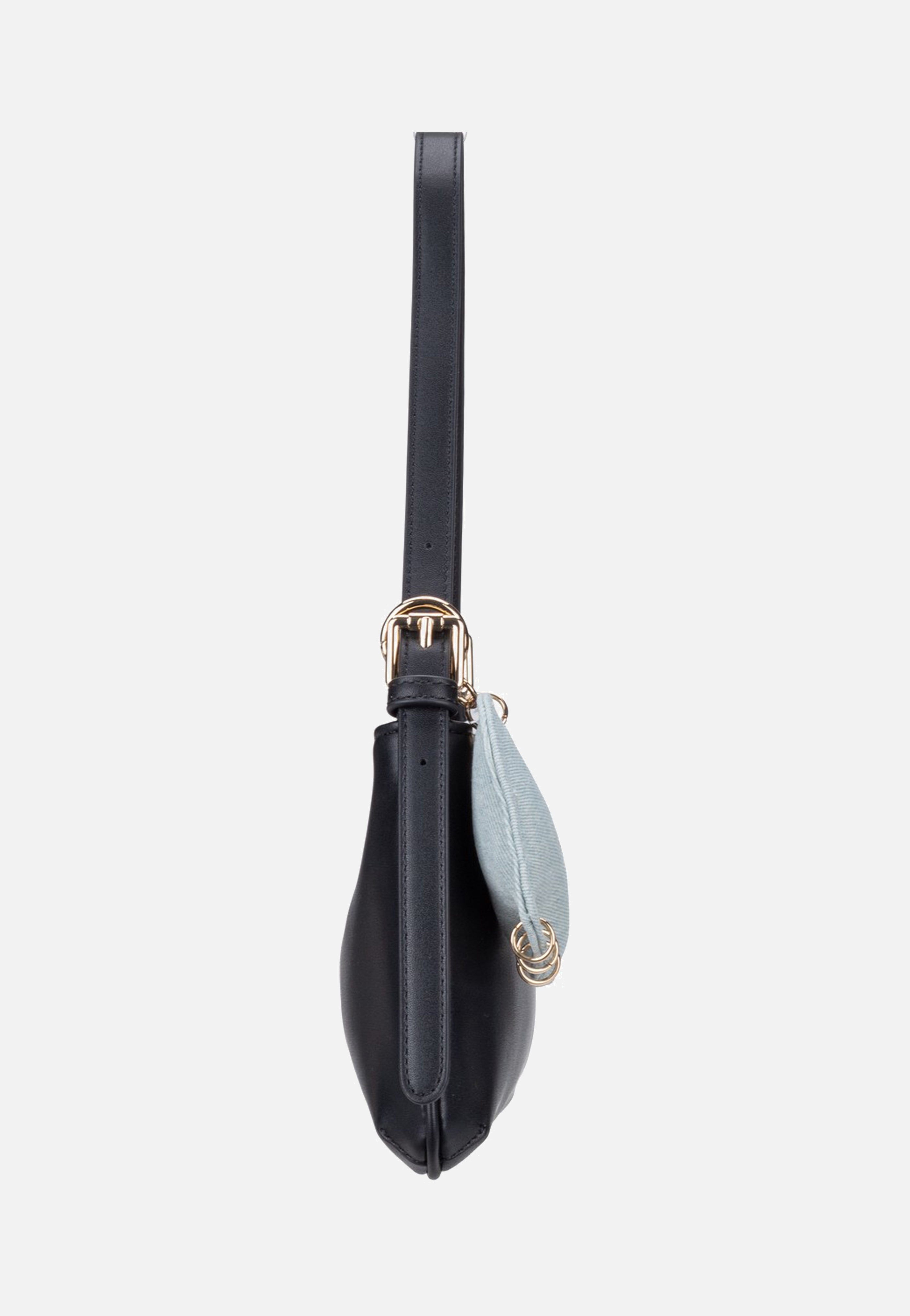 Seidenfelt Tahmela Pouchette Black Evening Bag