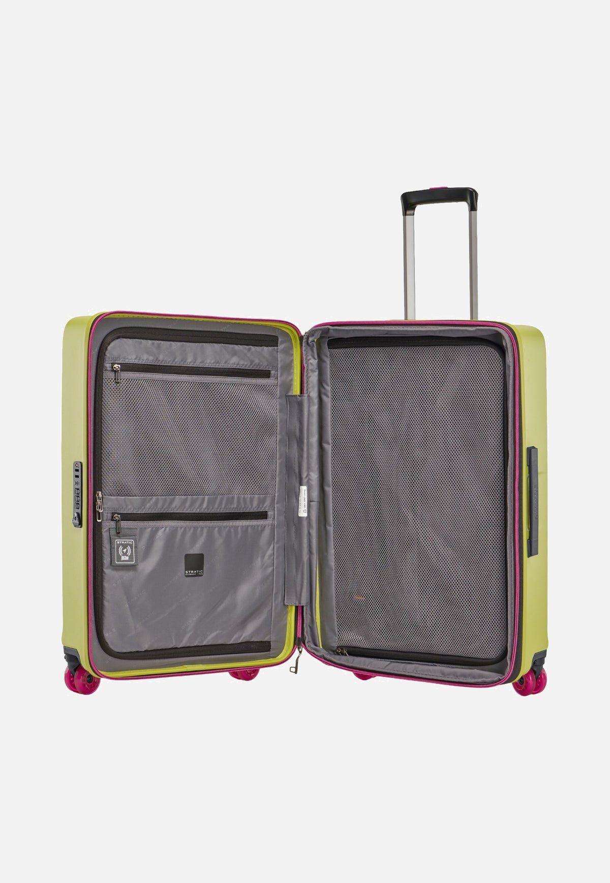 Stratic Buzz Trolley M Lime Green Koffer