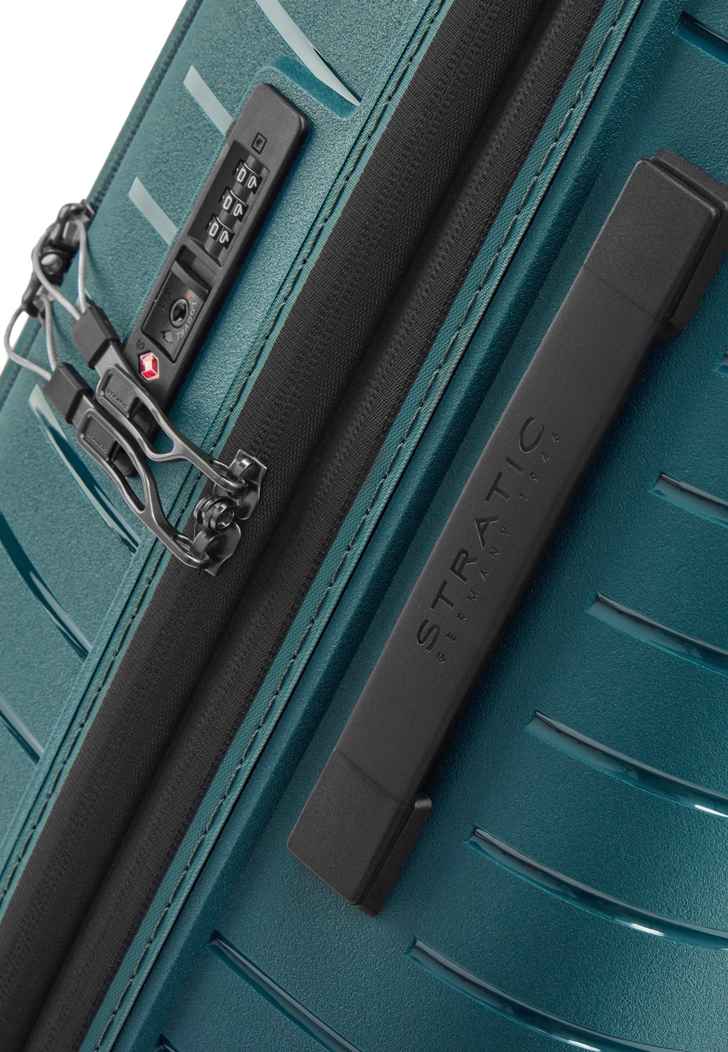 Stratic Novium ML Trolley S Petrol Suitcase