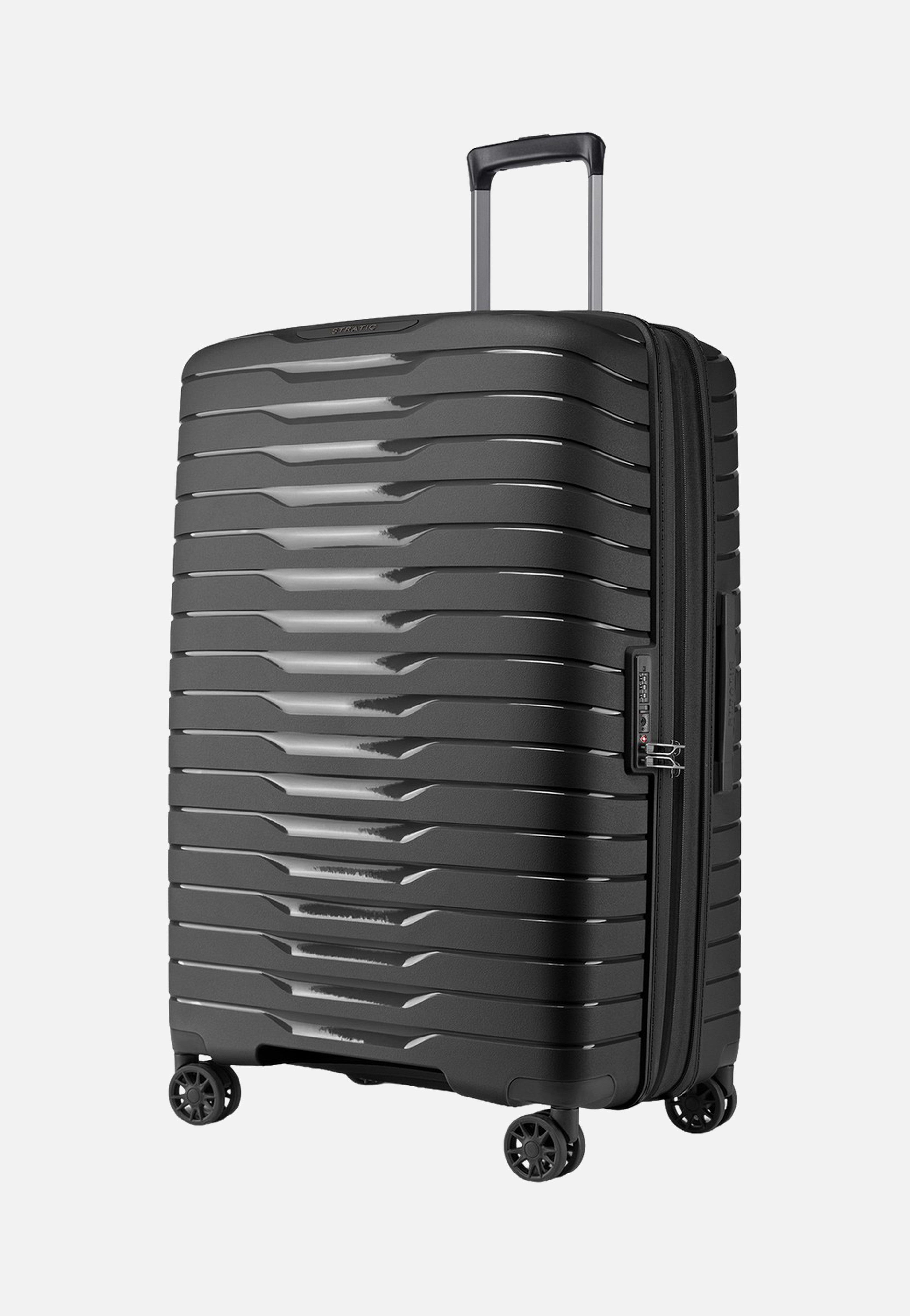 Stratic Novium SL Trolley M Black Suitcase