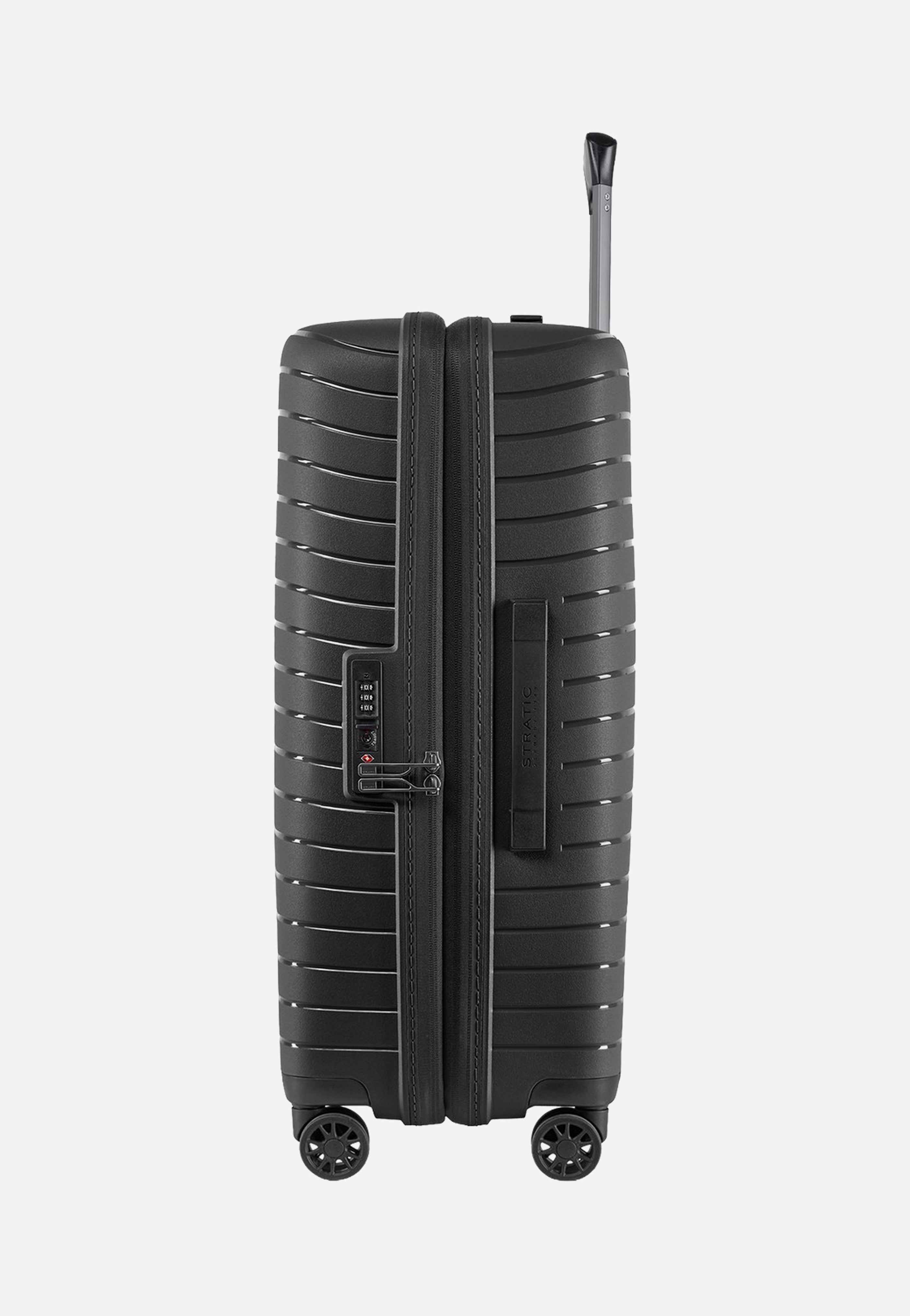 Stratic Novium SL Trolley M Black Suitcase