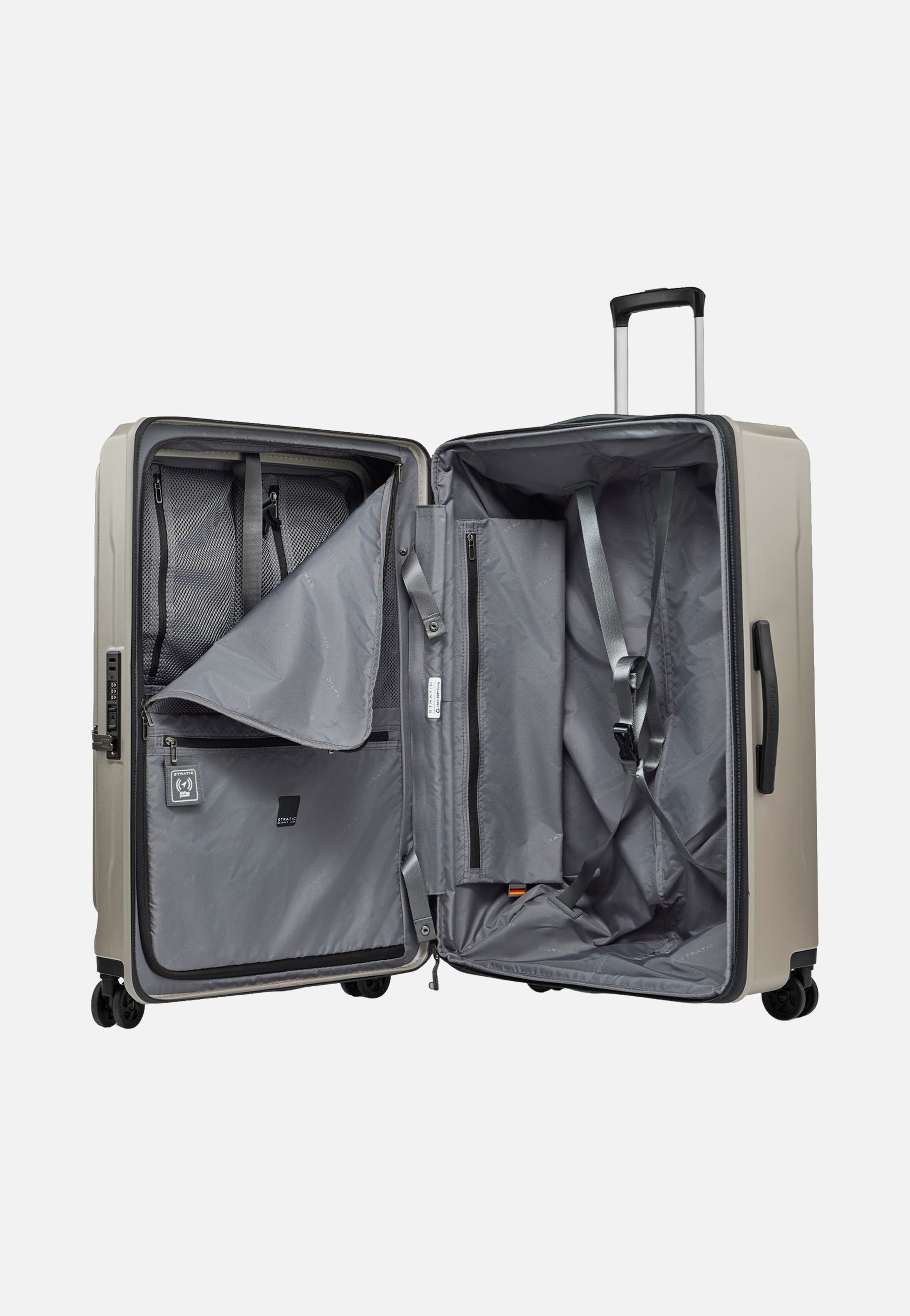 Stratic Phoenix ML Trolley L Champagne Suitcase