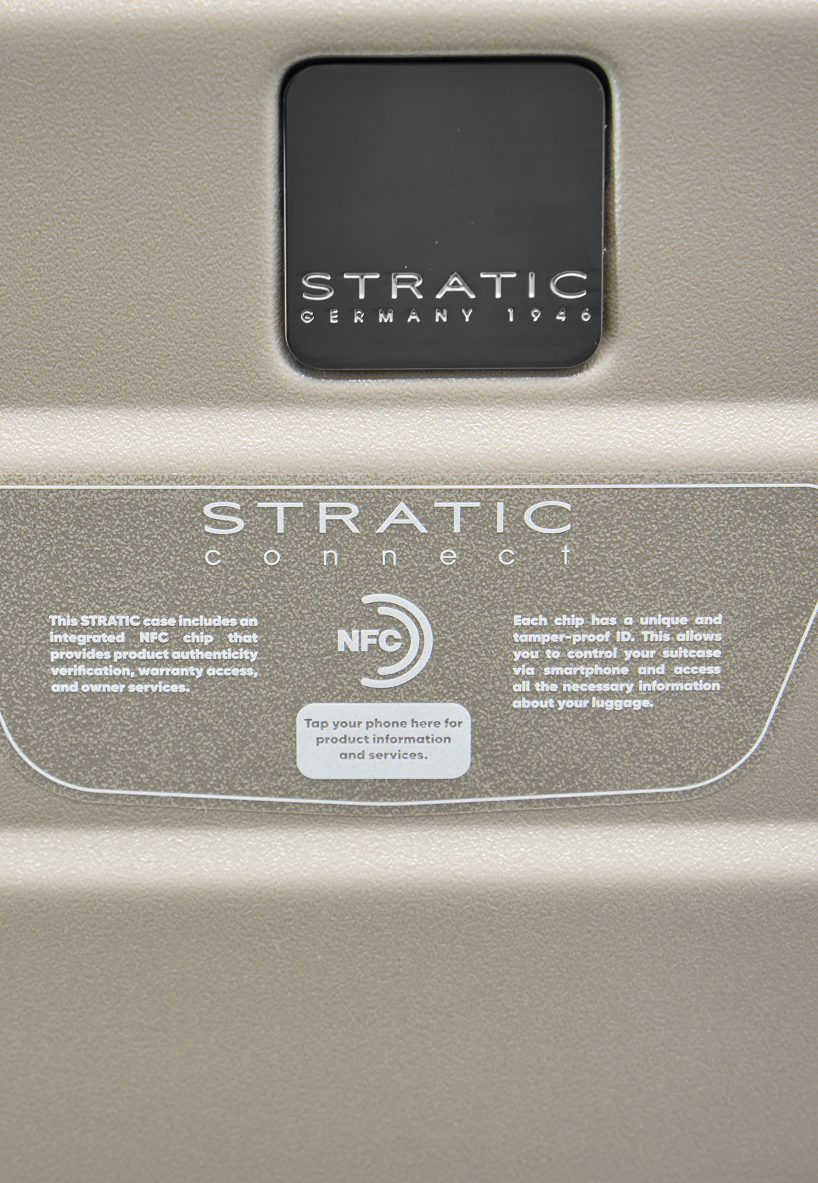 Stratic Phoenix ML Trolley L Champagne Suitcase
