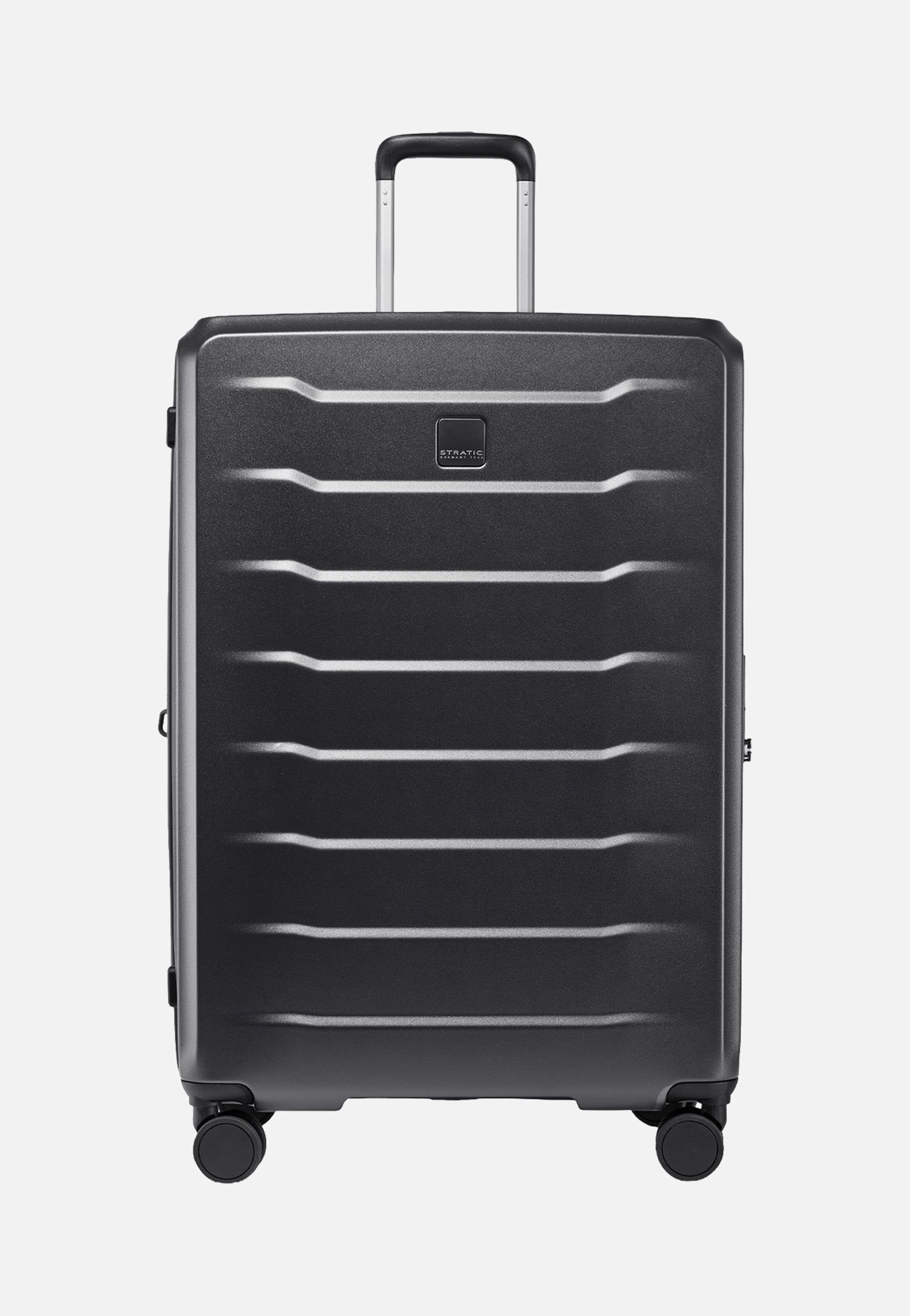 Stratic Phoenix SL Trolley L Black Suitcase