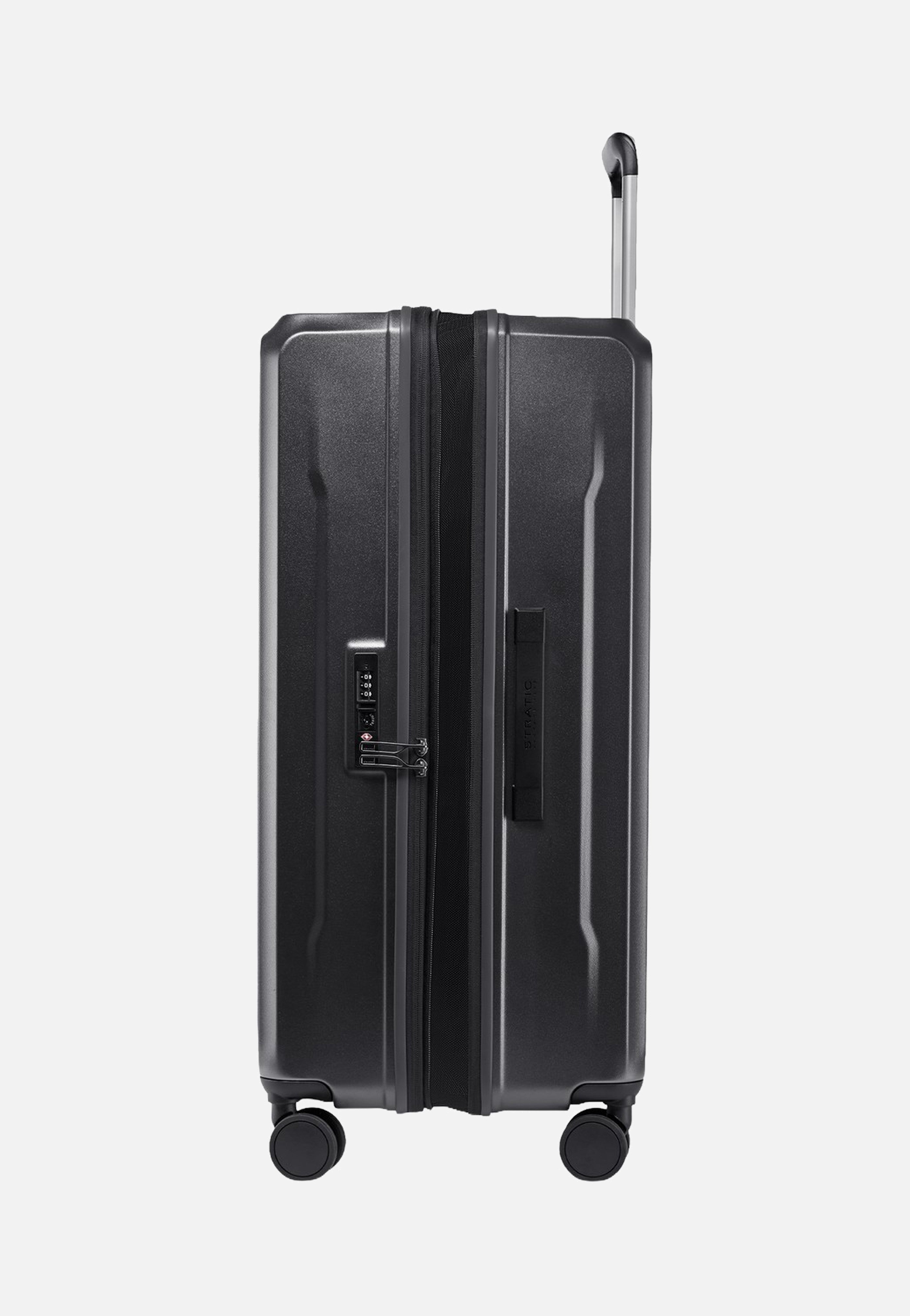 Stratic Phoenix SL Trolley L Black Suitcase