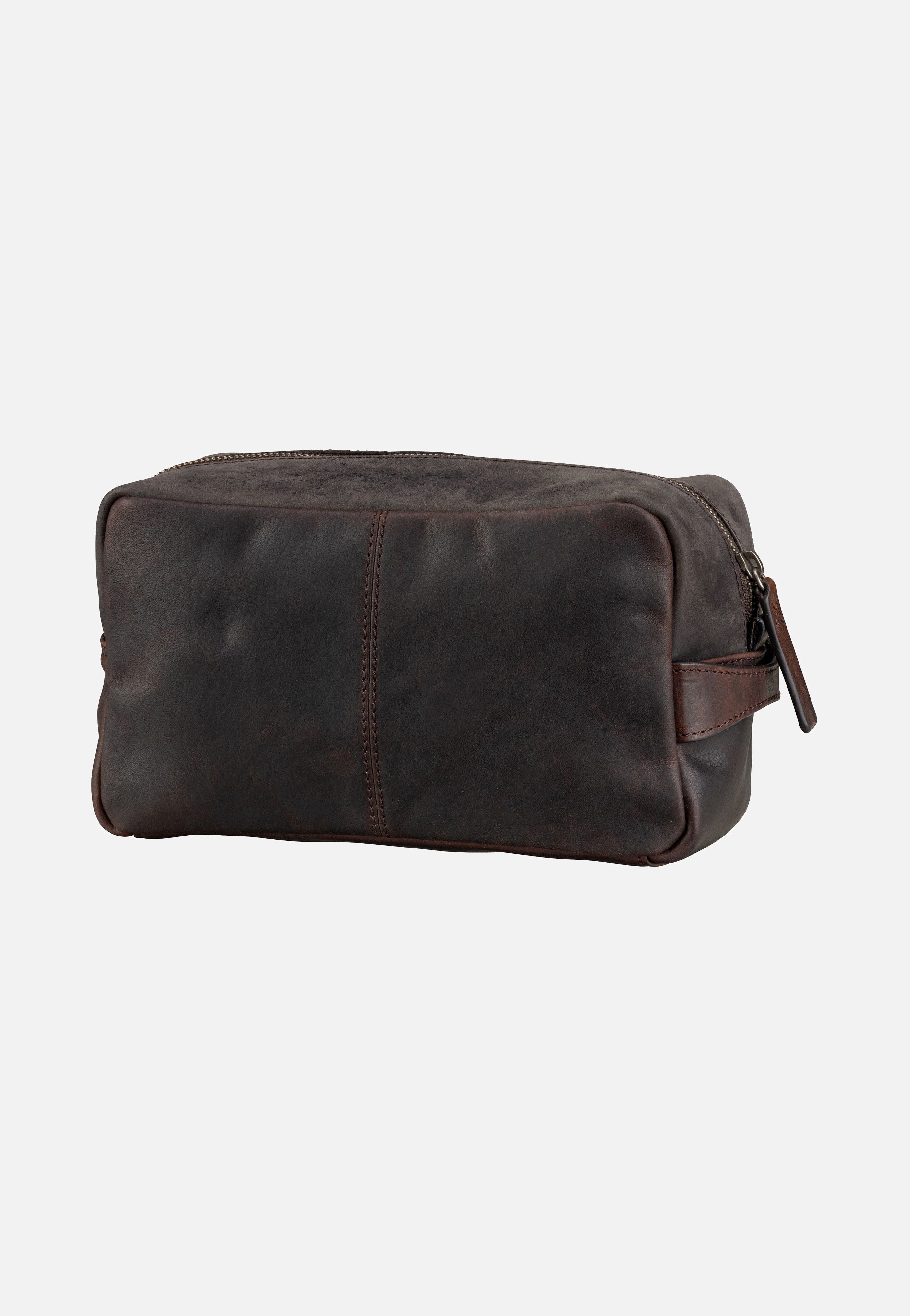 Strellson Brick Lane Dick Washbag SHZ Dark Brown Kulturbeutel
