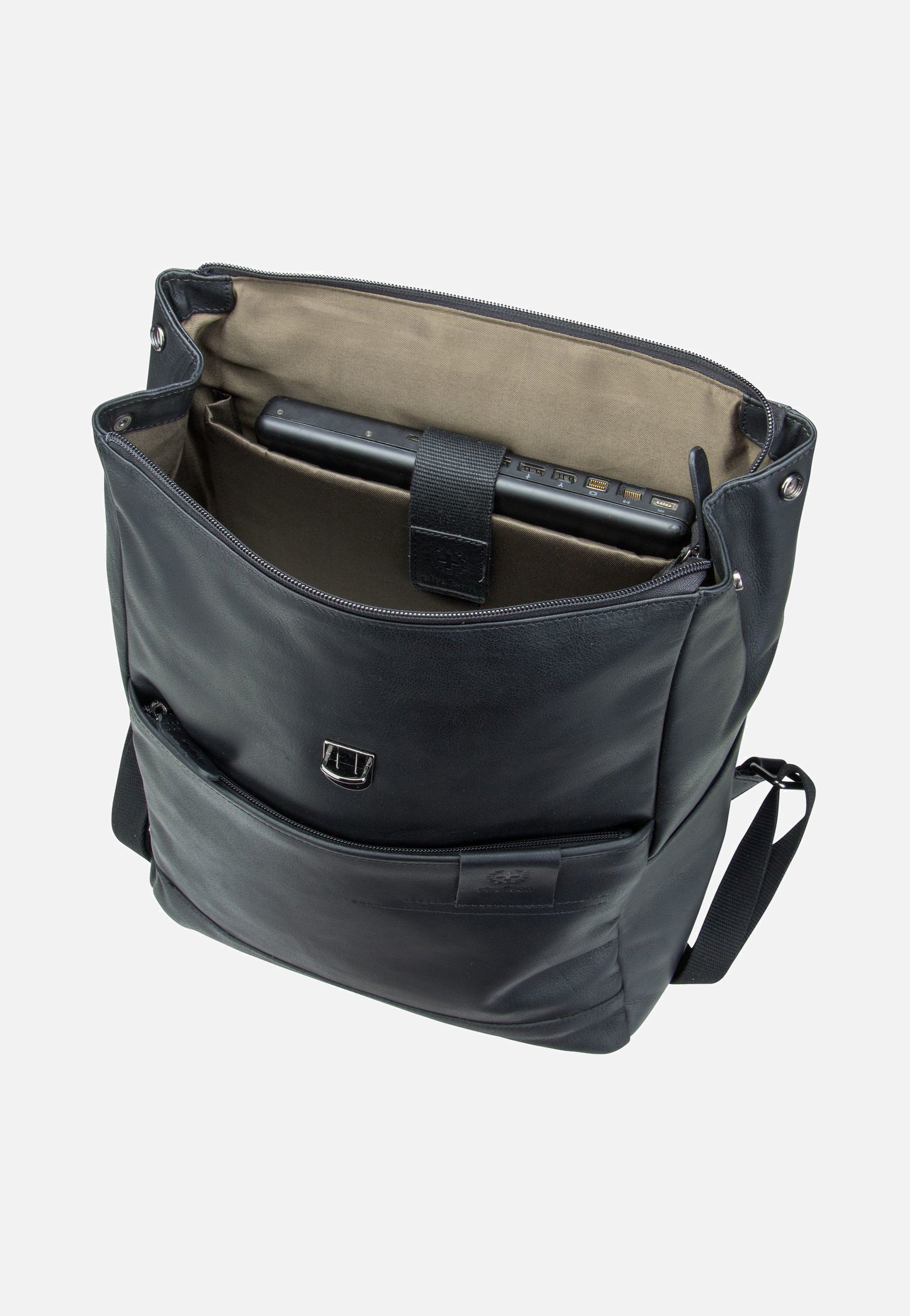 Strellson Hyde Park MVF Black Rucksack