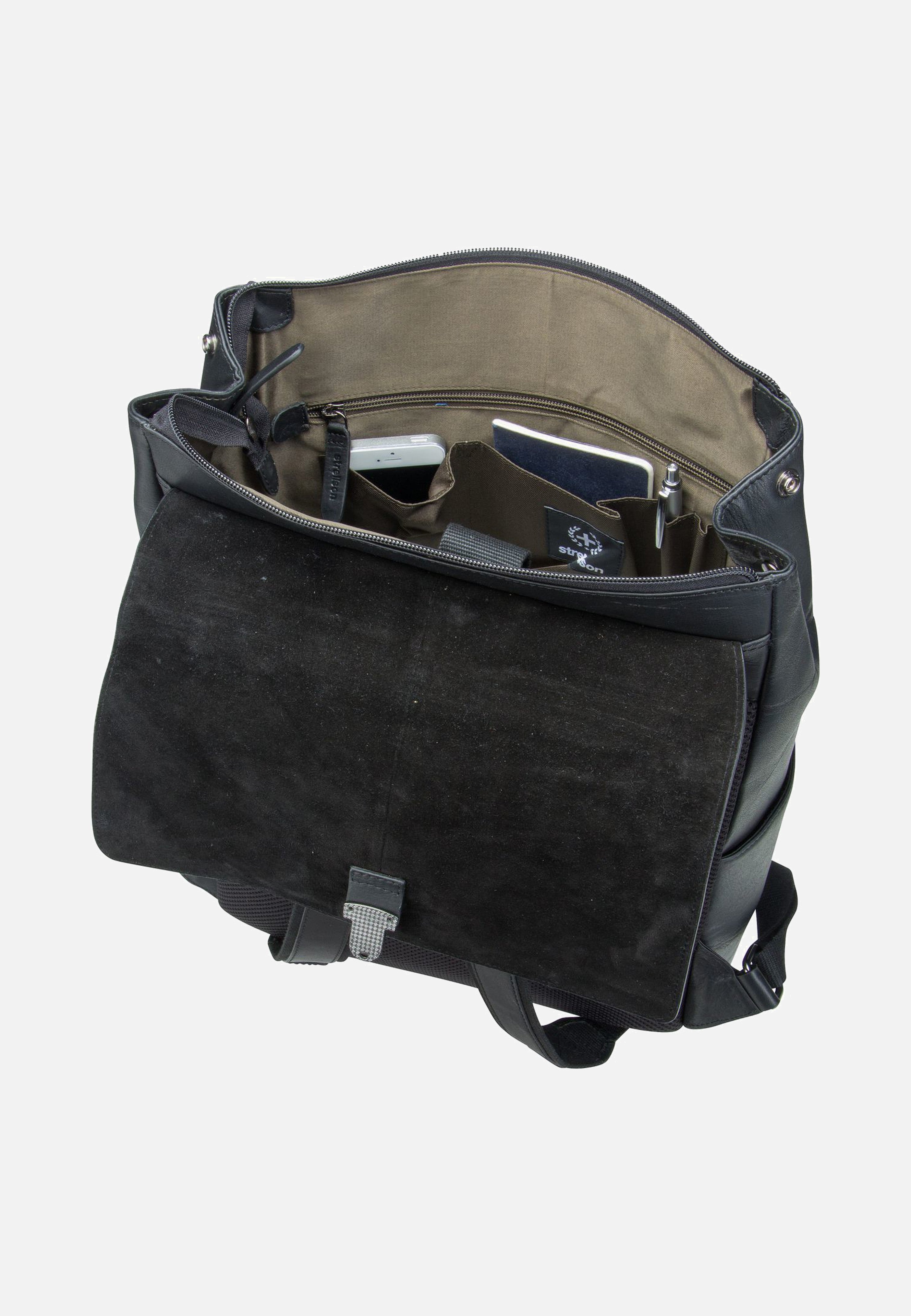 Strellson Hyde Park MVF Black Rucksack