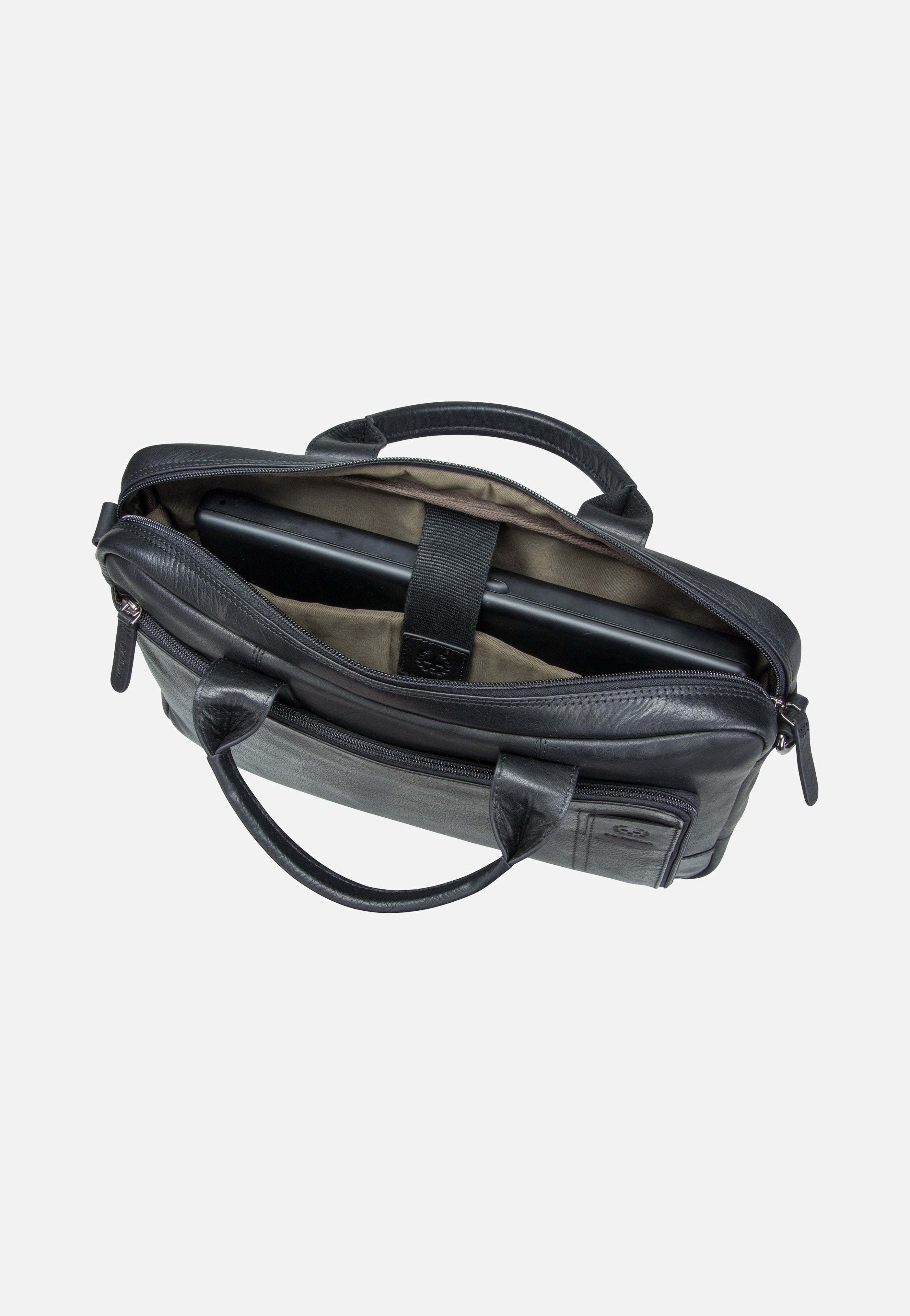 Strellson Hyde Park BriefBag SHZ1 Black Aktentasche