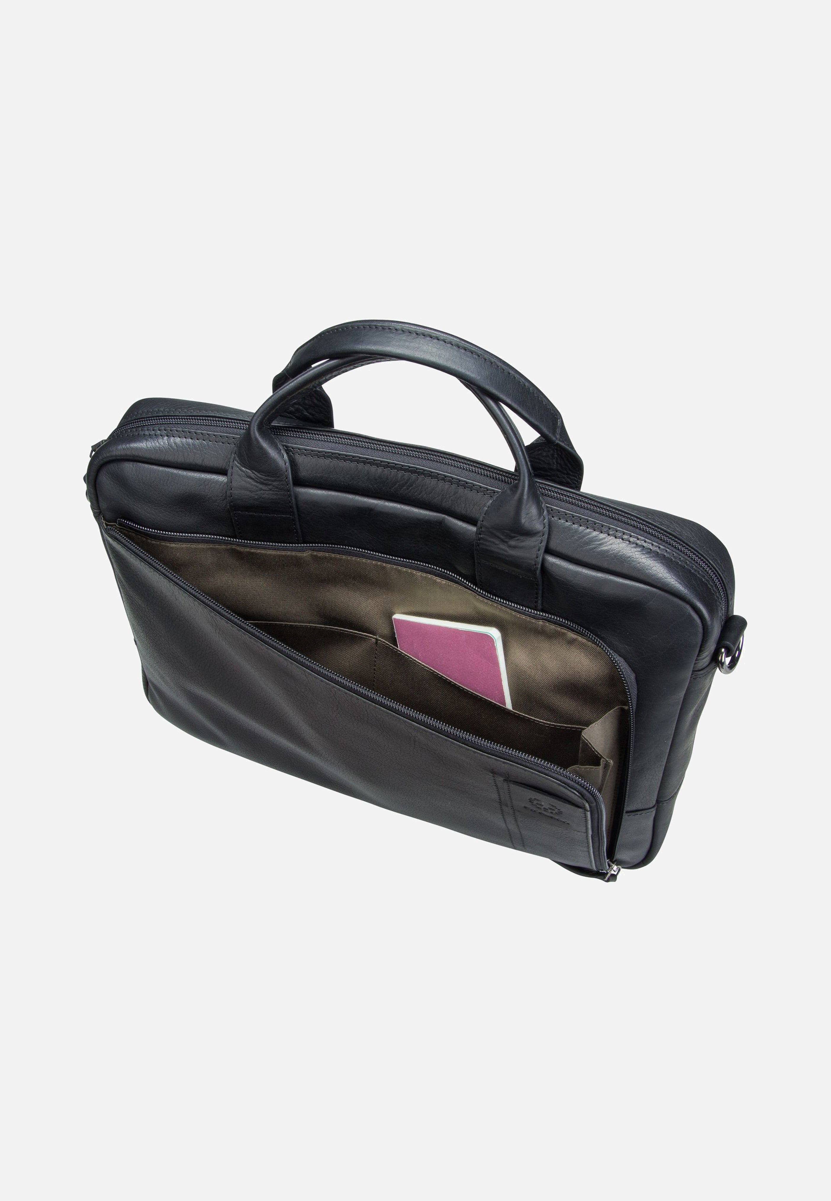 Strellson Hyde Park BriefBag SHZ1 Black Aktentasche