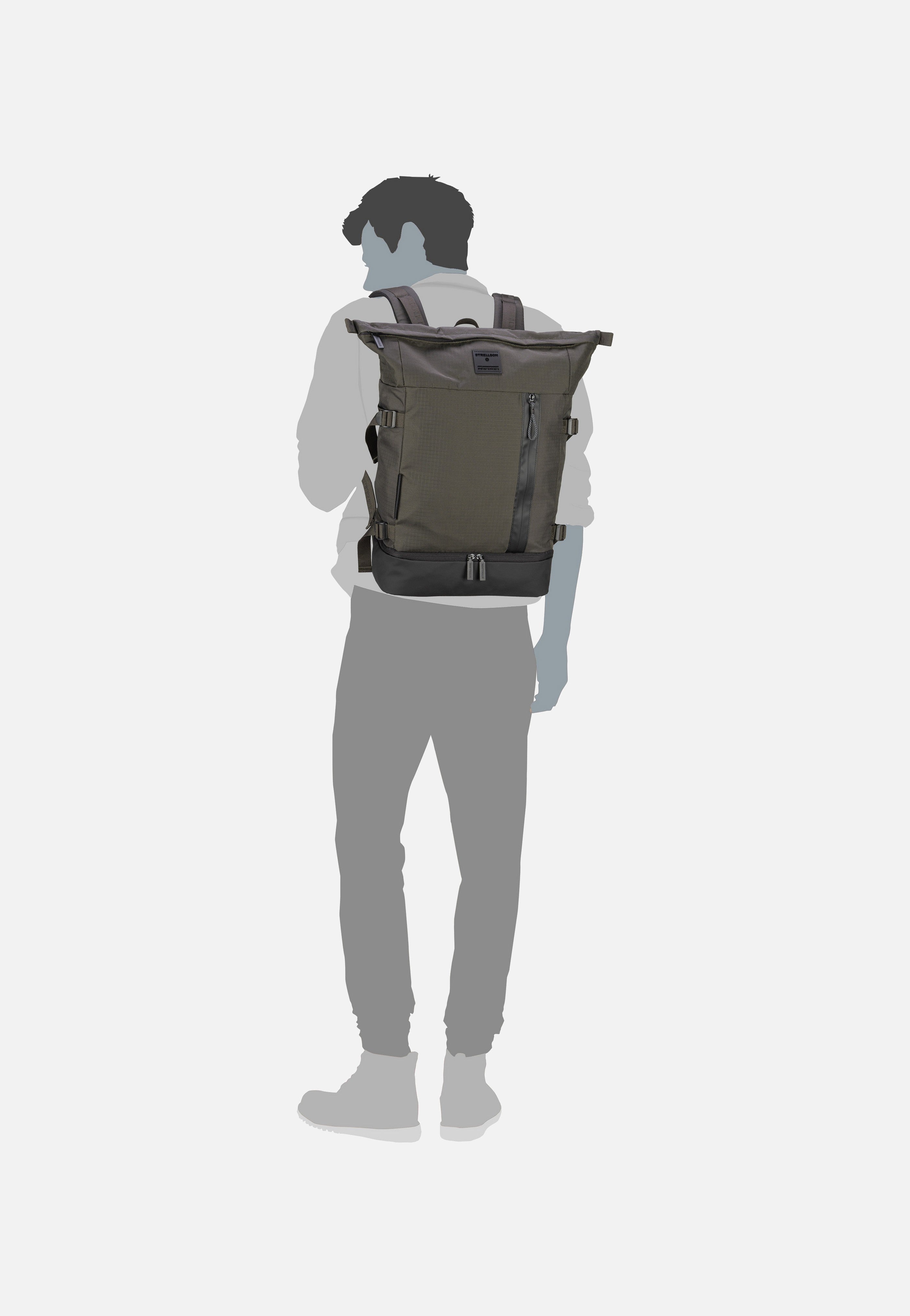 Strellson Northwood RS Sebastian LVZ Khaki Rucksack