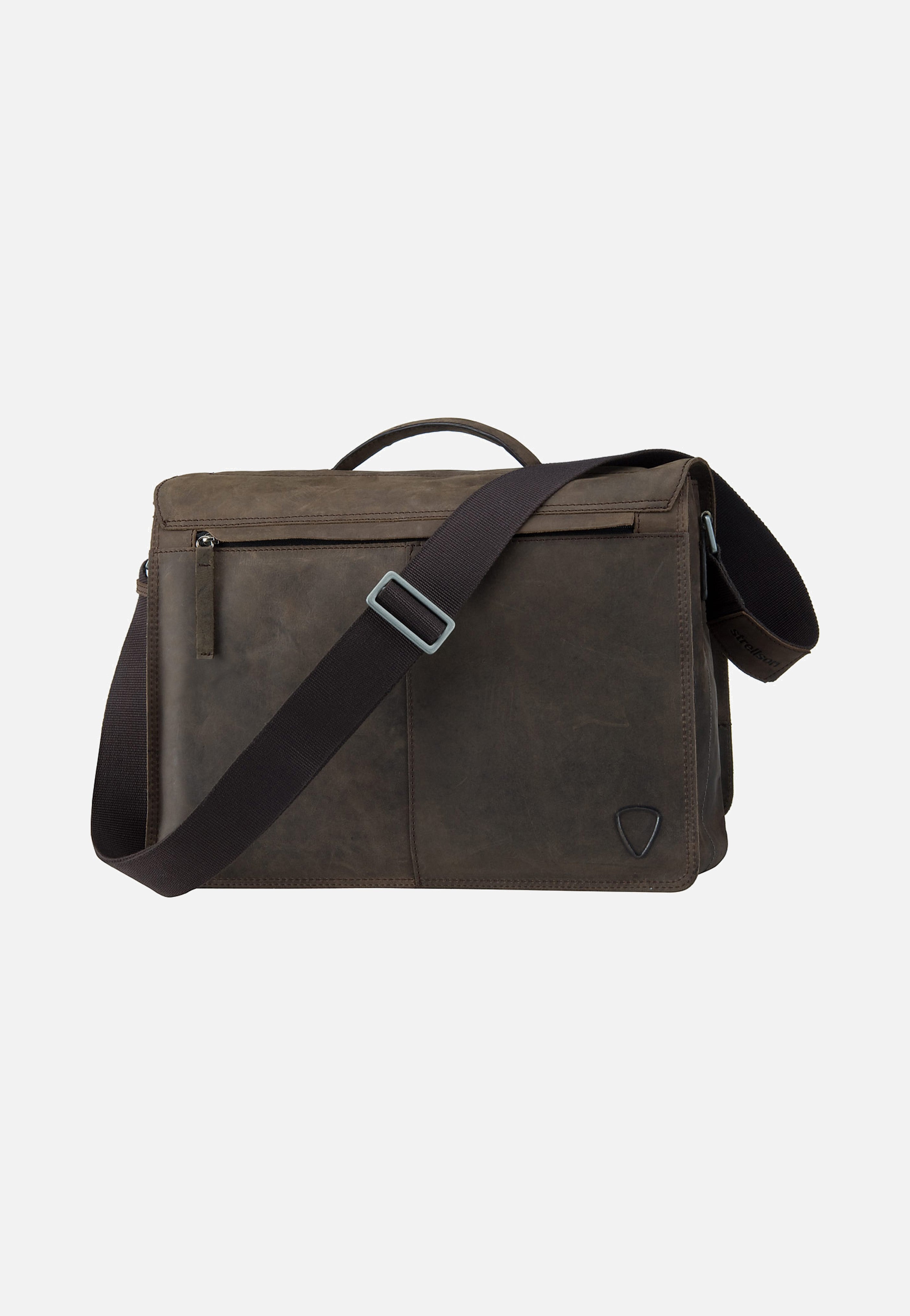 Strellson Richmond Briefbag L Dark Brown Aktentasche