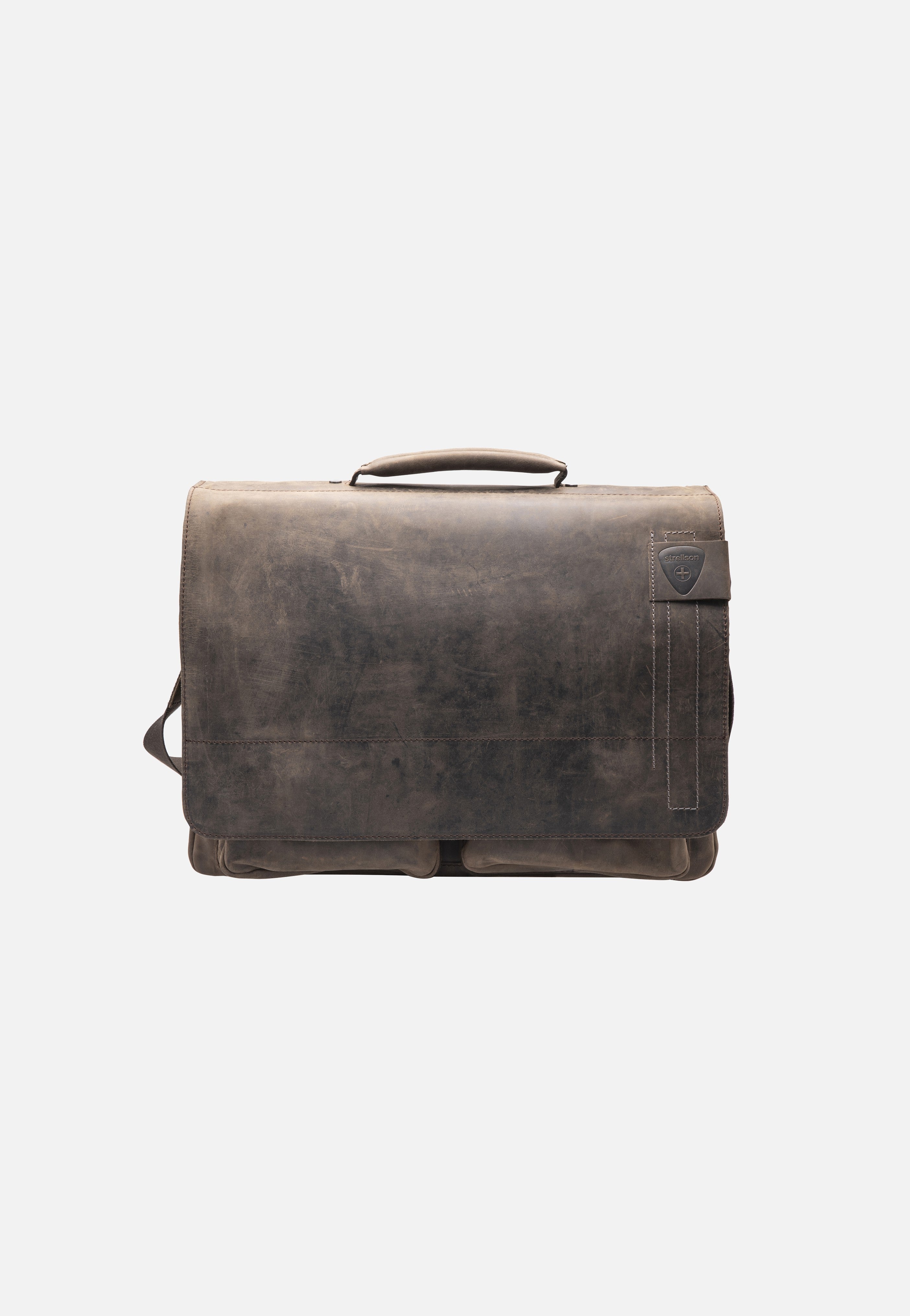 Strellson Richmond Briefbag XL Dark Brown Aktentasche