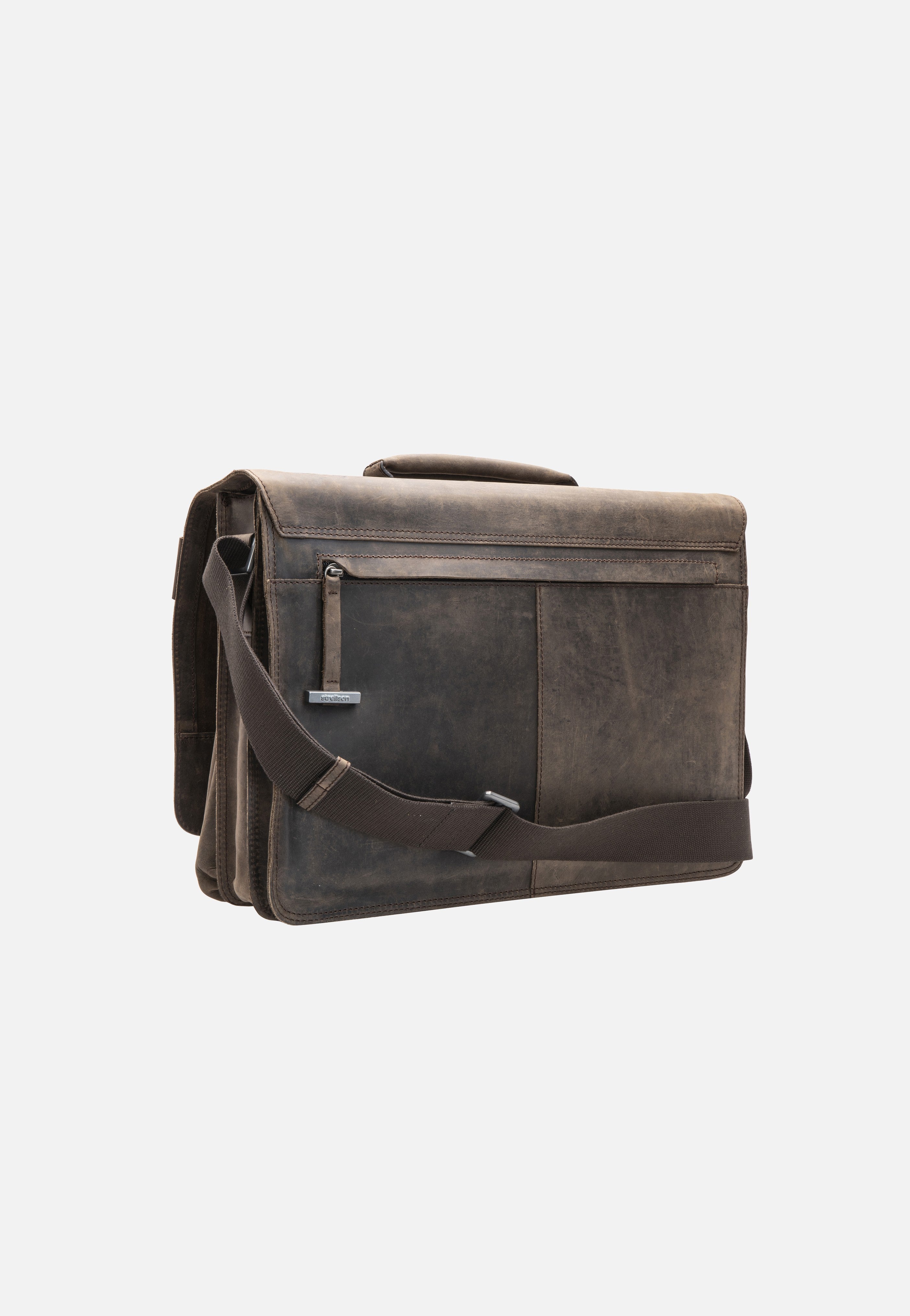 Strellson Richmond Briefbag XL Dark Brown Aktentasche