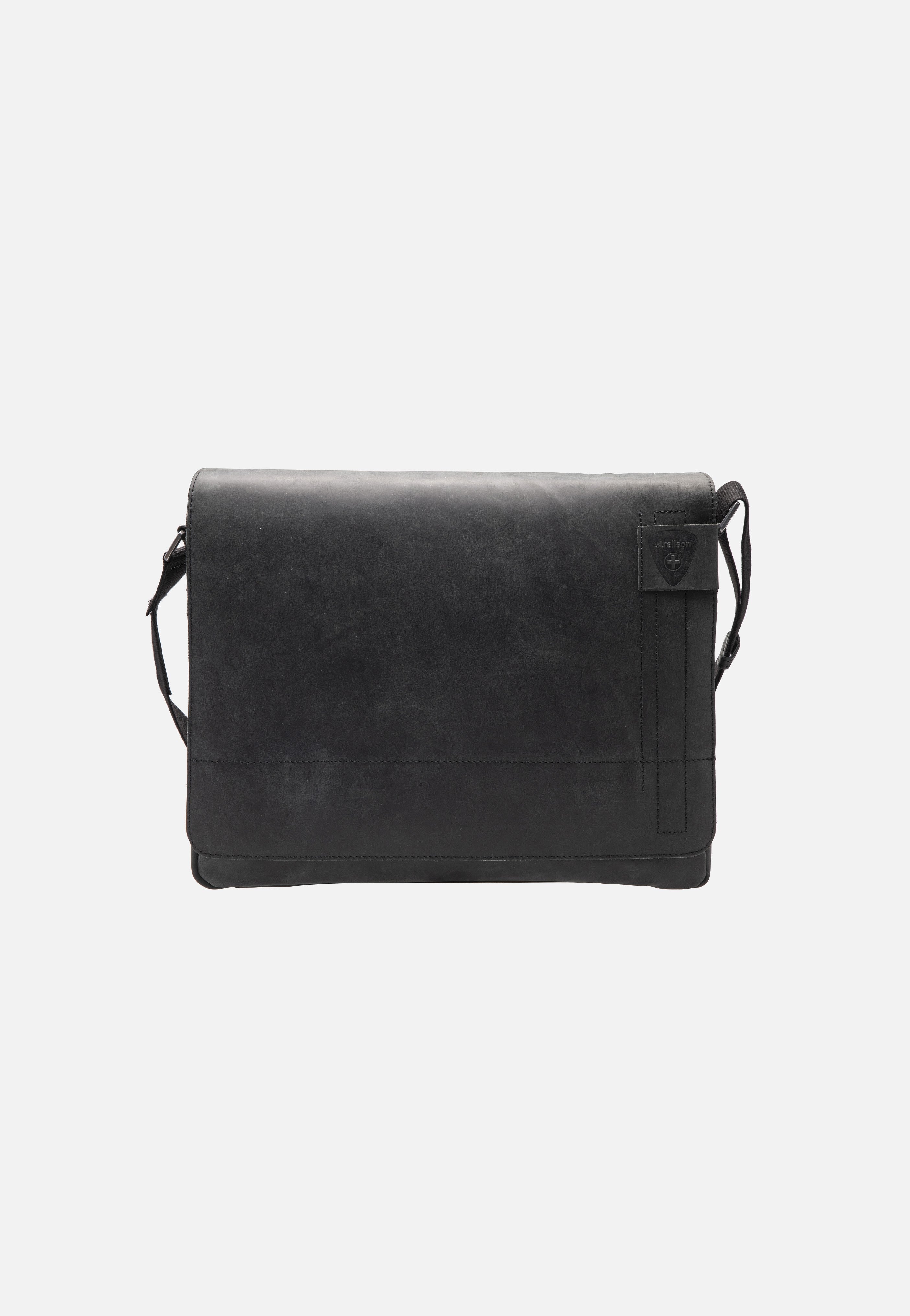 Strellson Richmond Messenger LH Black Messenger Bag
