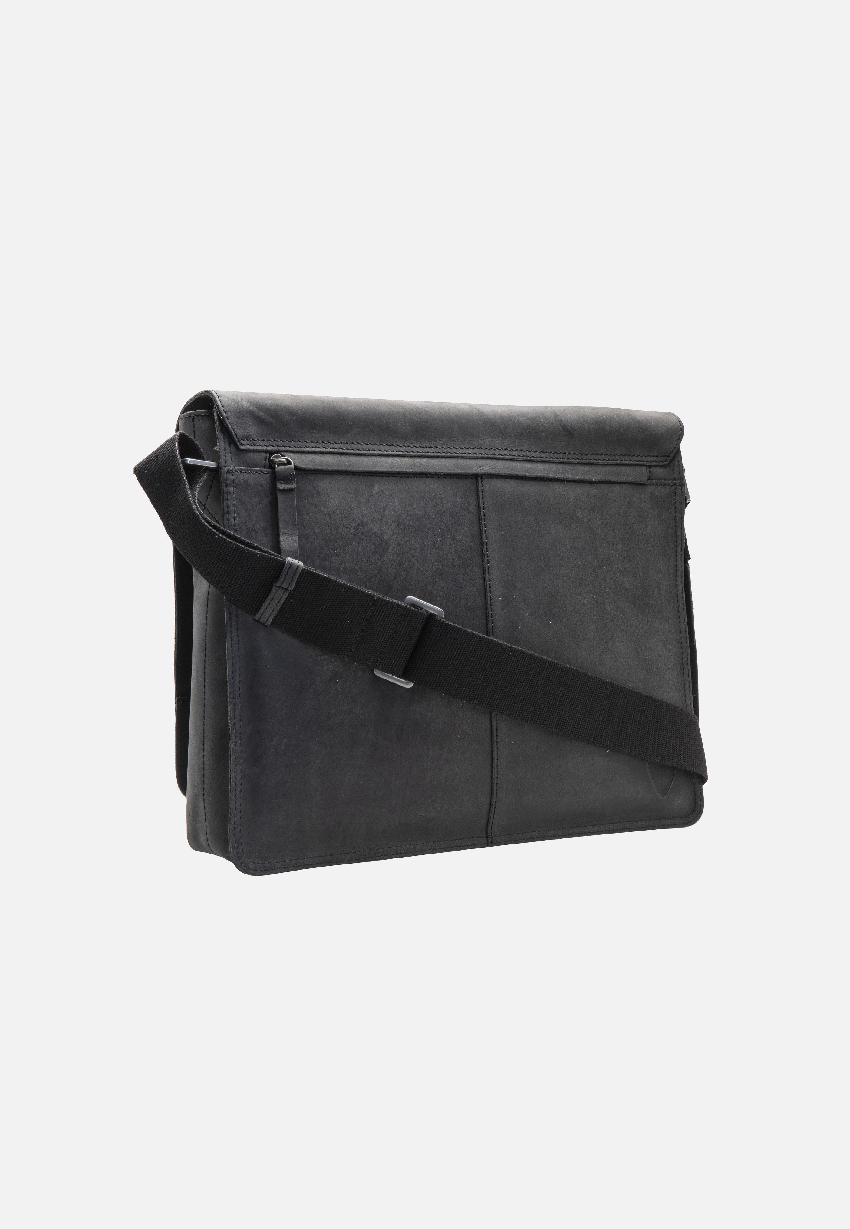 Strellson Richmond Messenger LH Black Messenger Bag