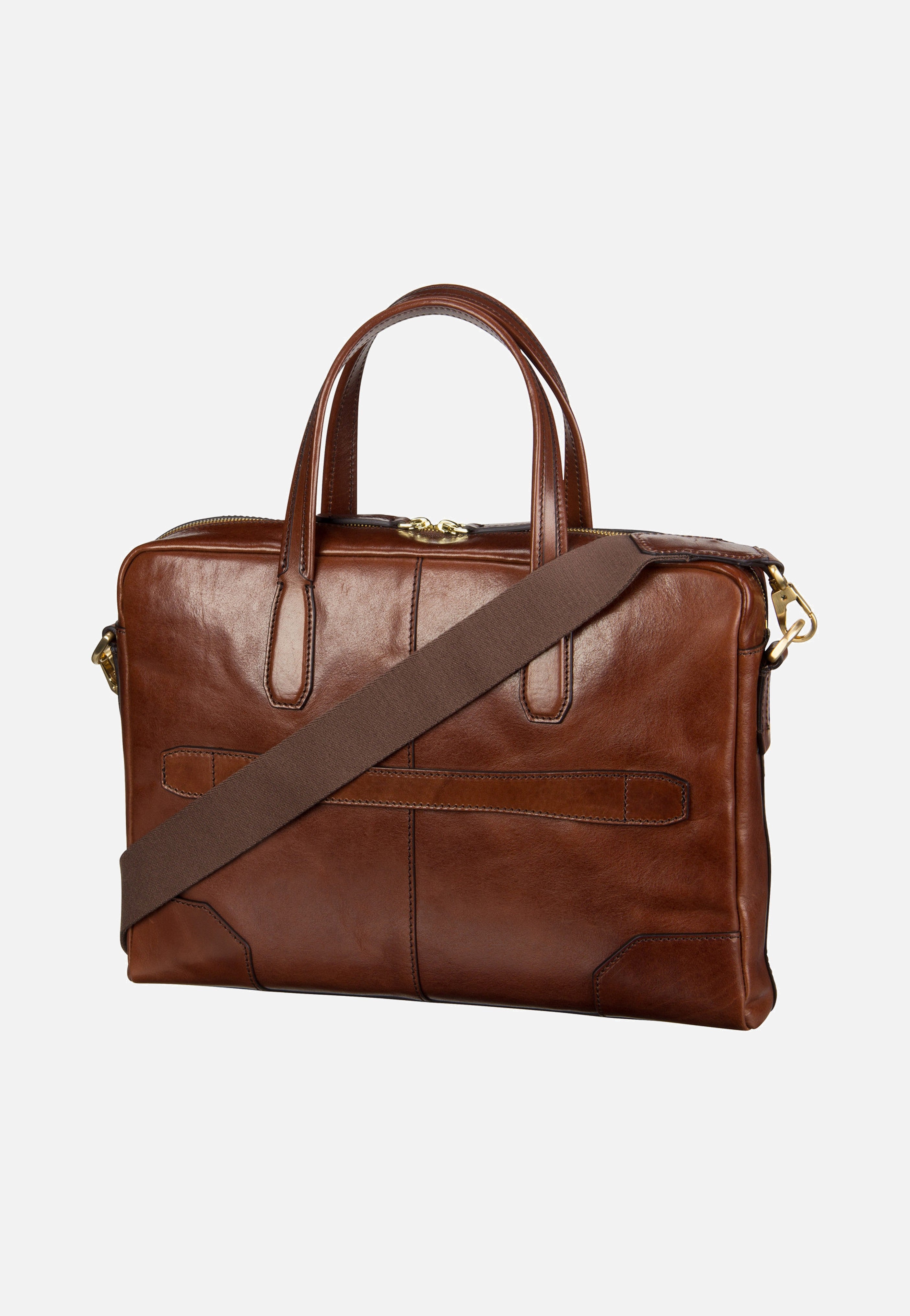 The Bridge Vespucci 3620 Marrone Aktentasche