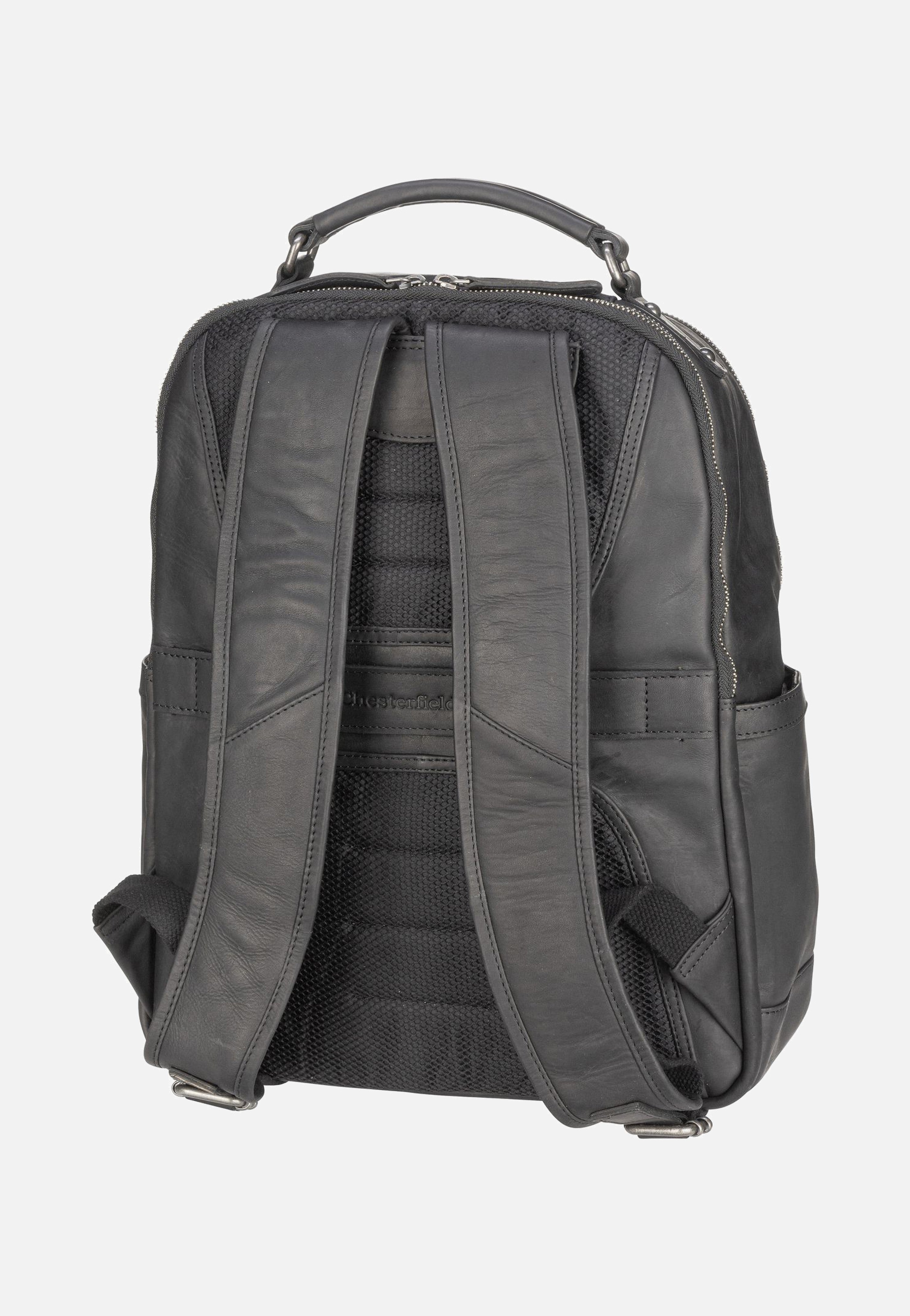 The Chesterfield Brand Austin 0184 Black Rucksack