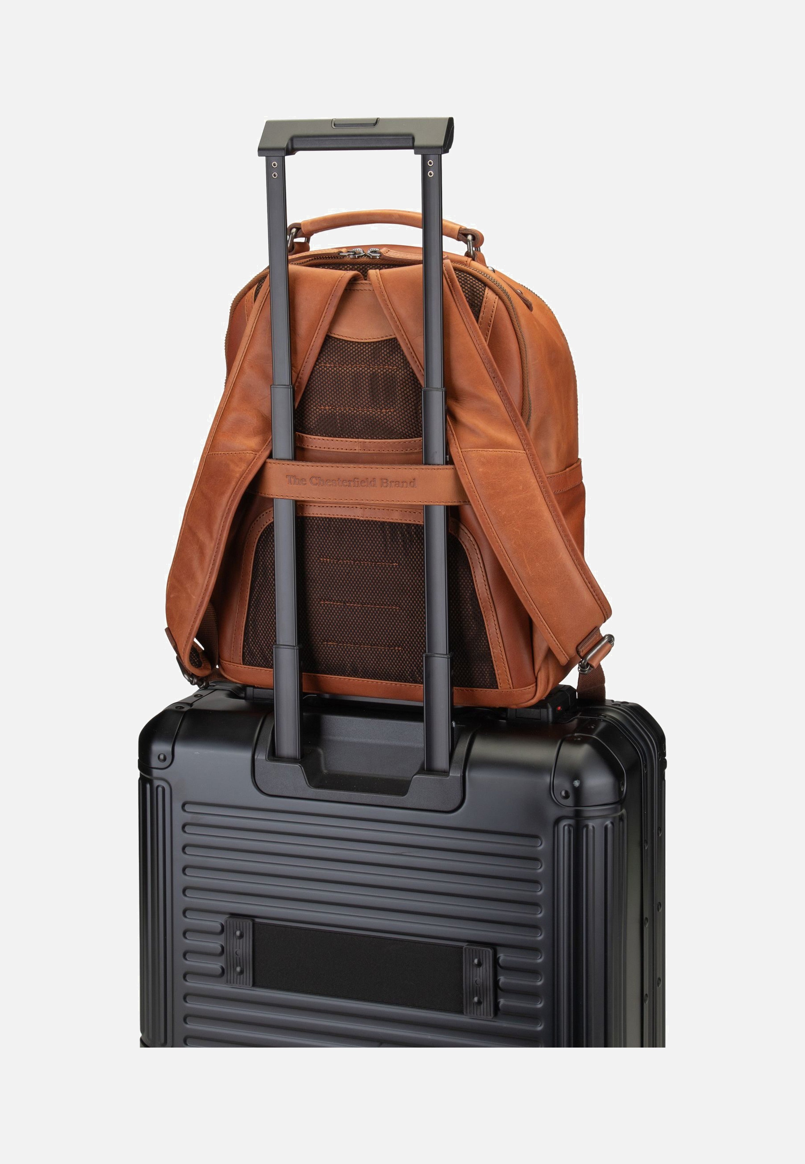 The Chesterfield Brand Austin 0184 Cognac Rucksack