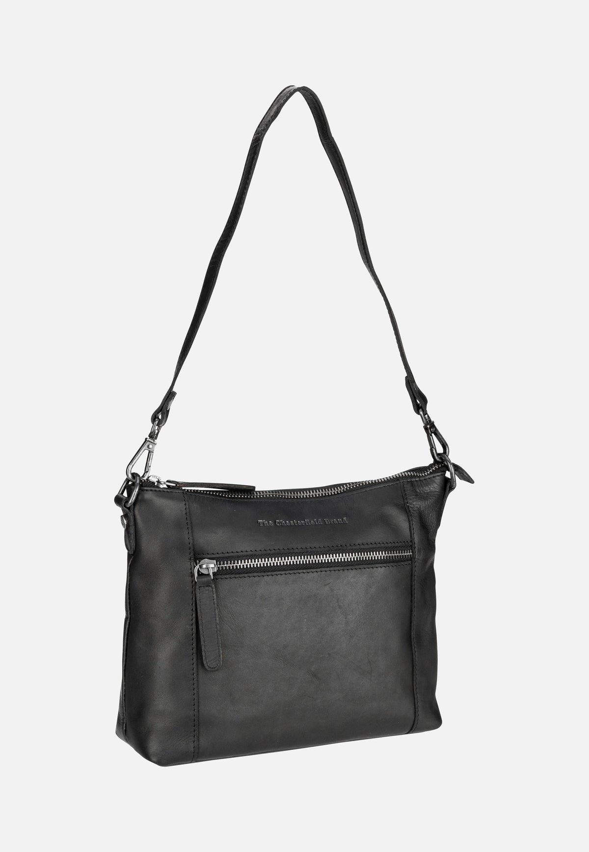 The Chesterfield Brand Faro 1228 Black Hobo Bag
