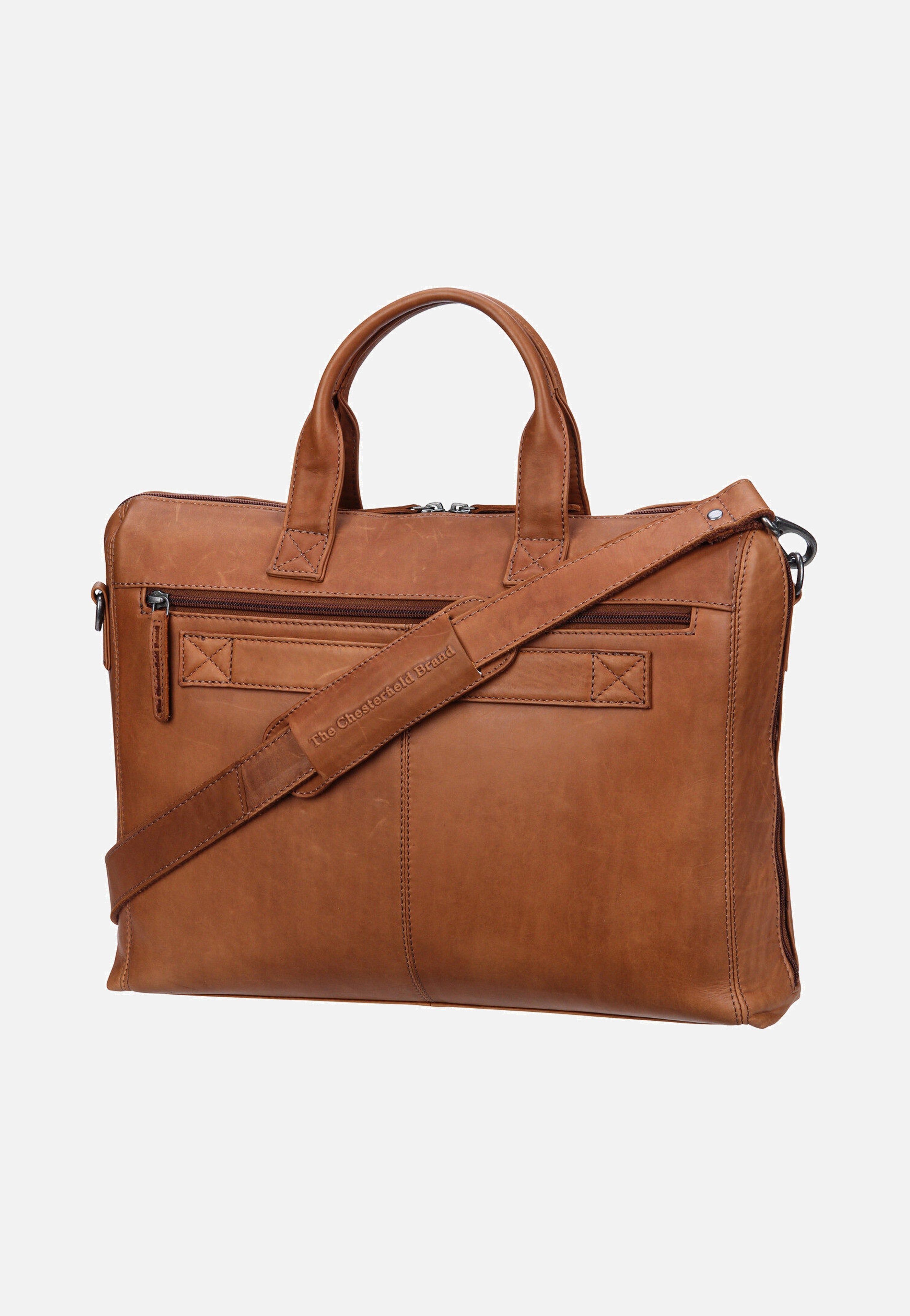 The Chesterfield Brand Levanto 1091 Cognac Aktentasche