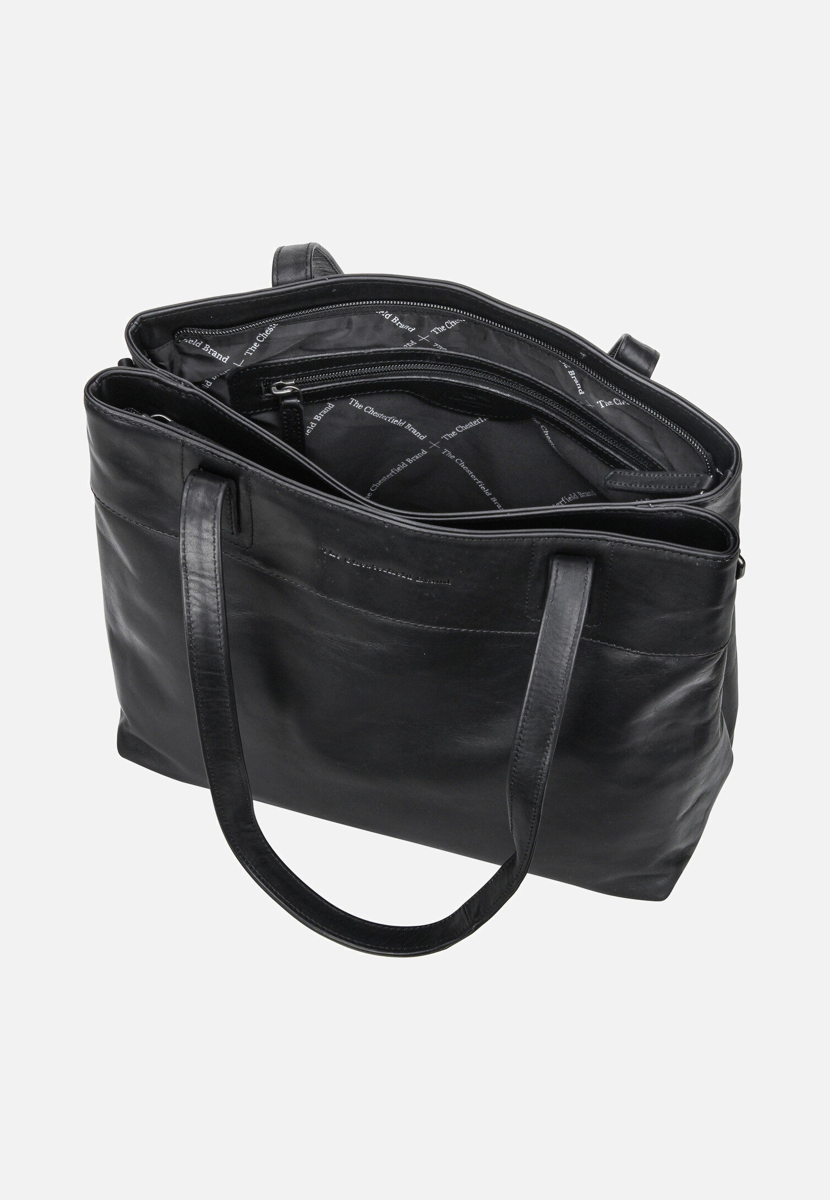 The Chesterfield Brand Nola 0211 Black Schultertasche