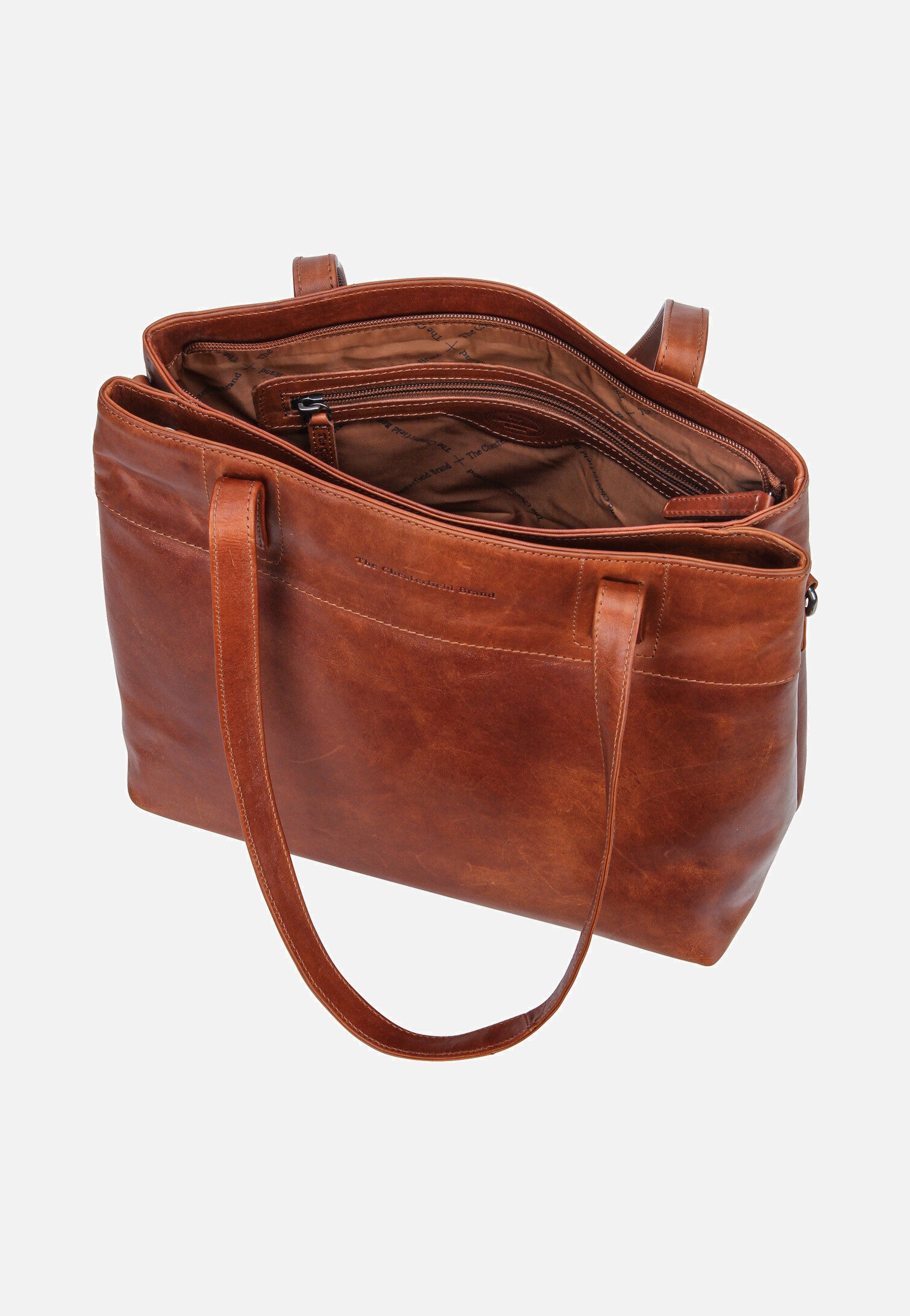 The Chesterfield Brand Nola 0211 Cognac Schultertasche