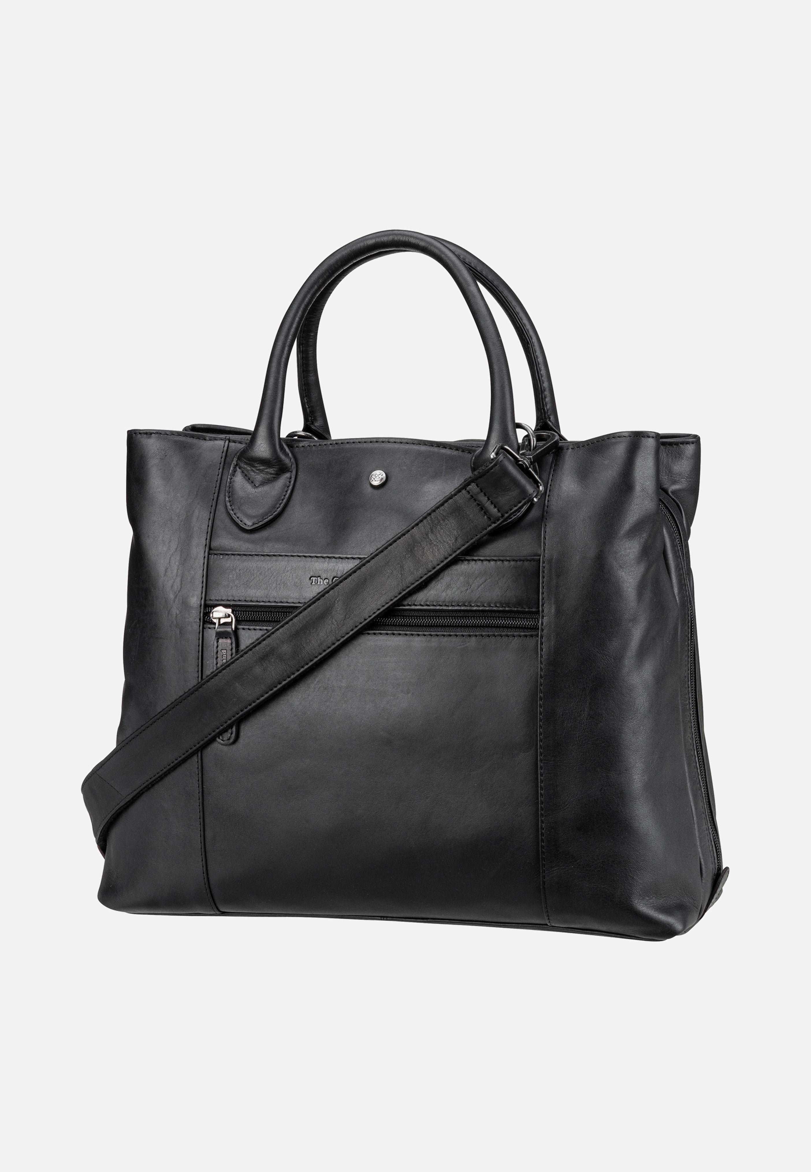 The Chesterfield Brand Passau 1298 Black Satchel