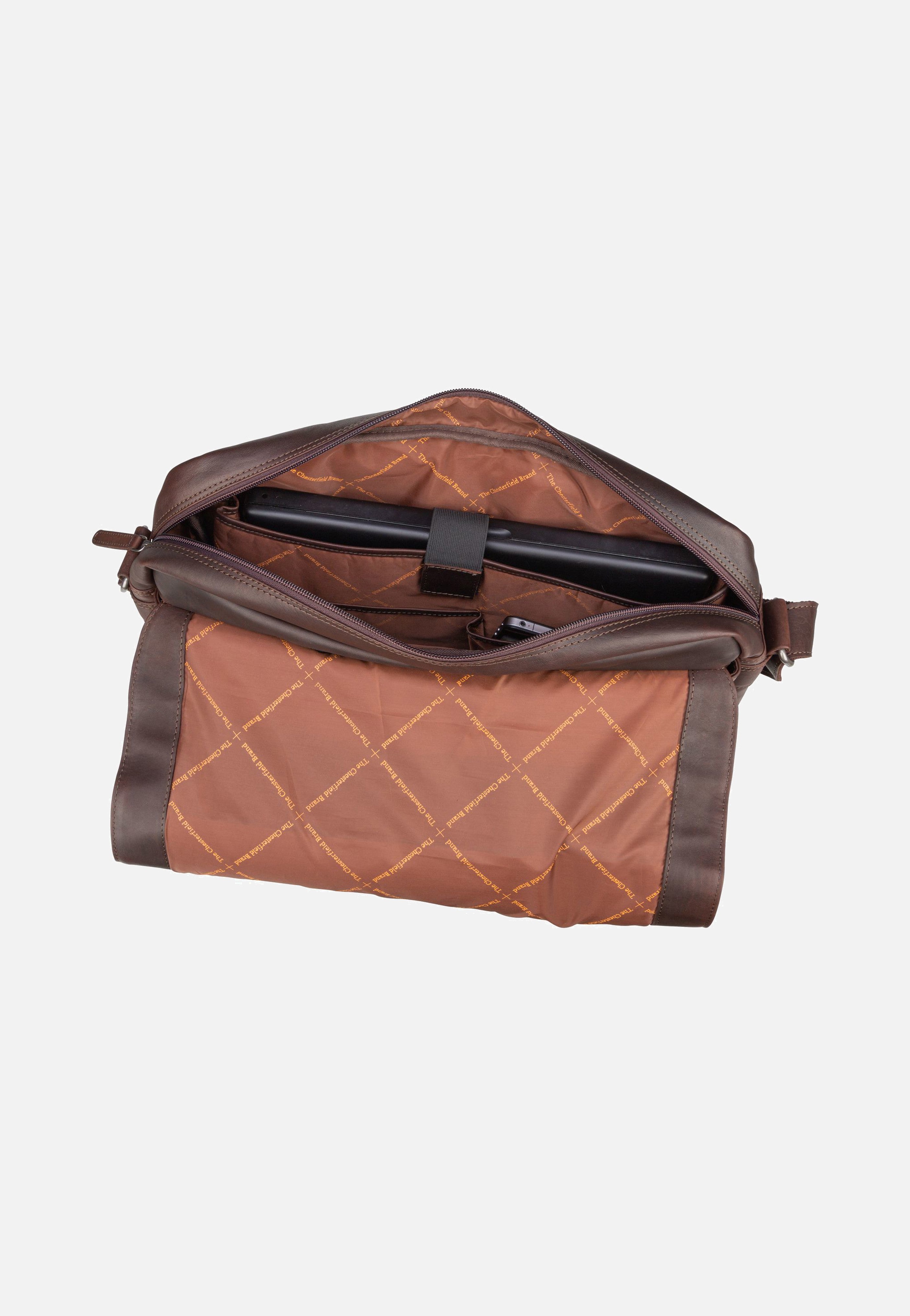 The Chesterfield Brand Richard 0552 Brown Messenger Bag