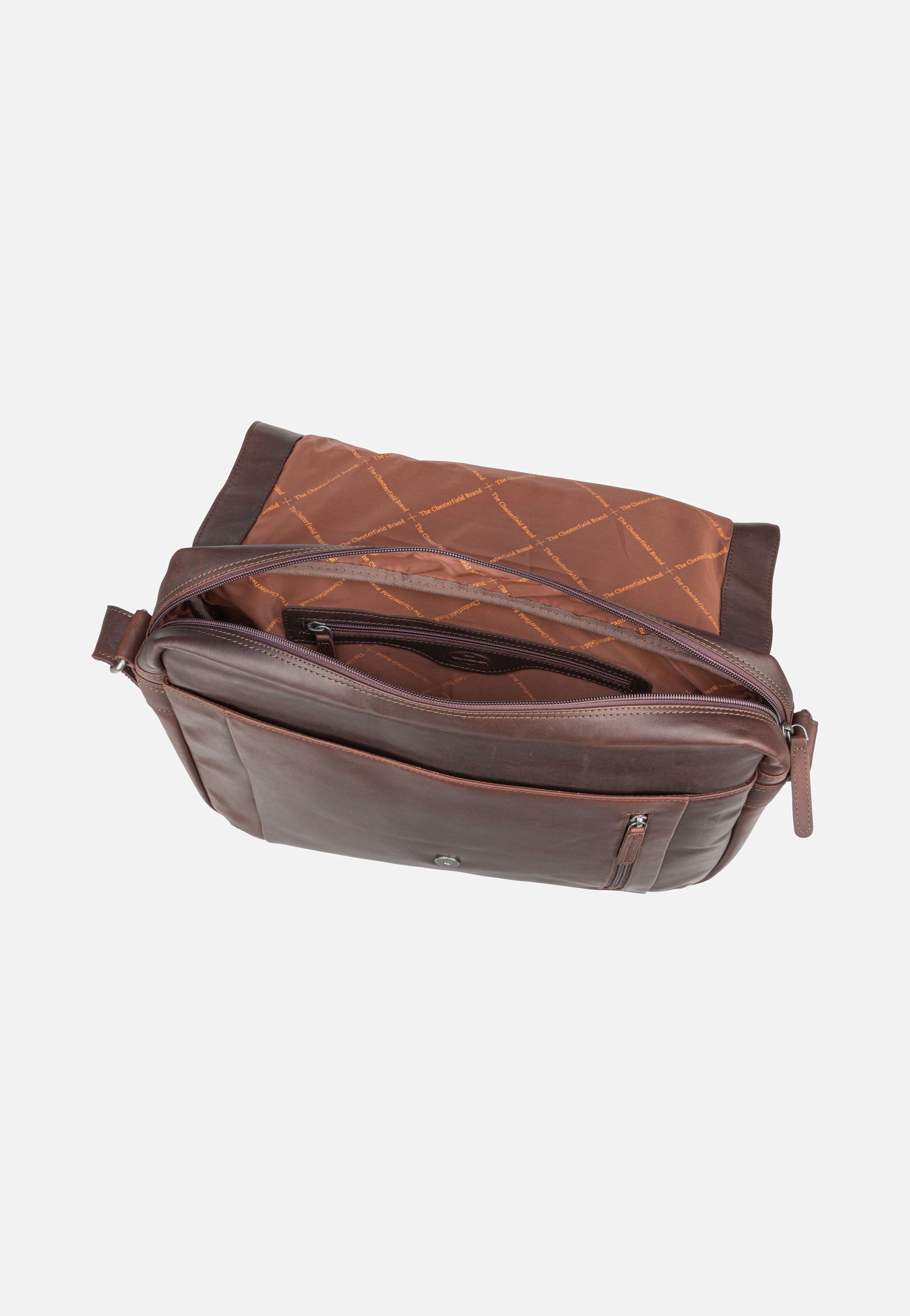 The Chesterfield Brand Richard 0552 Brown Messenger Bag