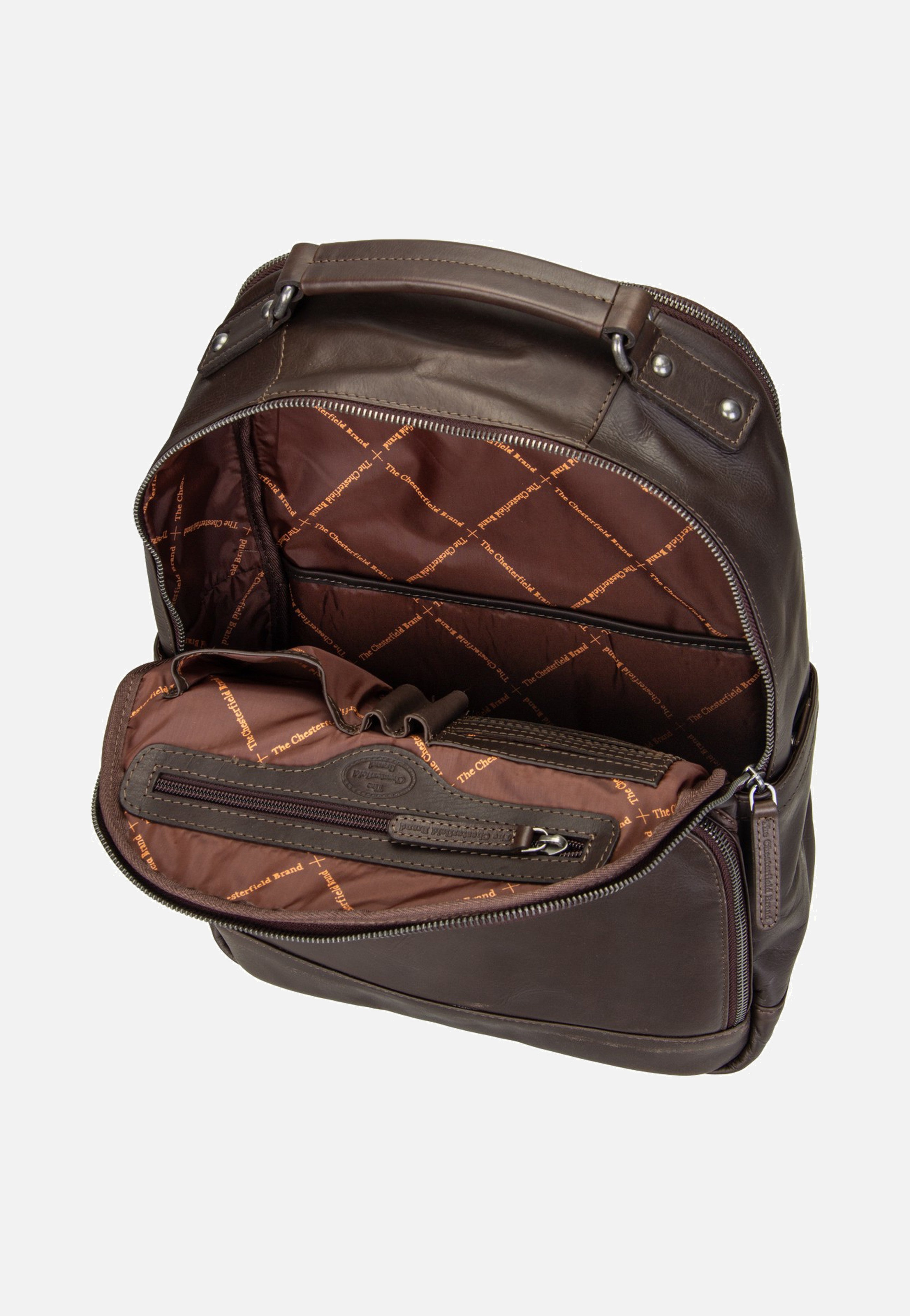 The Chesterfield Brand Austin 0184 Brown Backpack