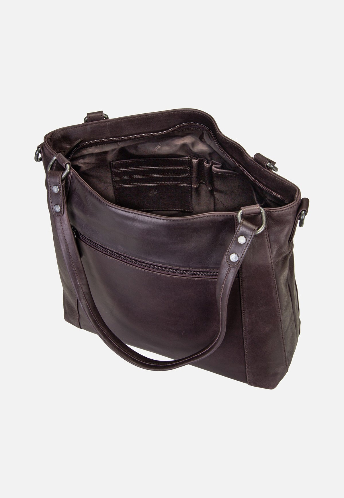 The Chesterfield Brand Elira 1439 Brown Schultertasche