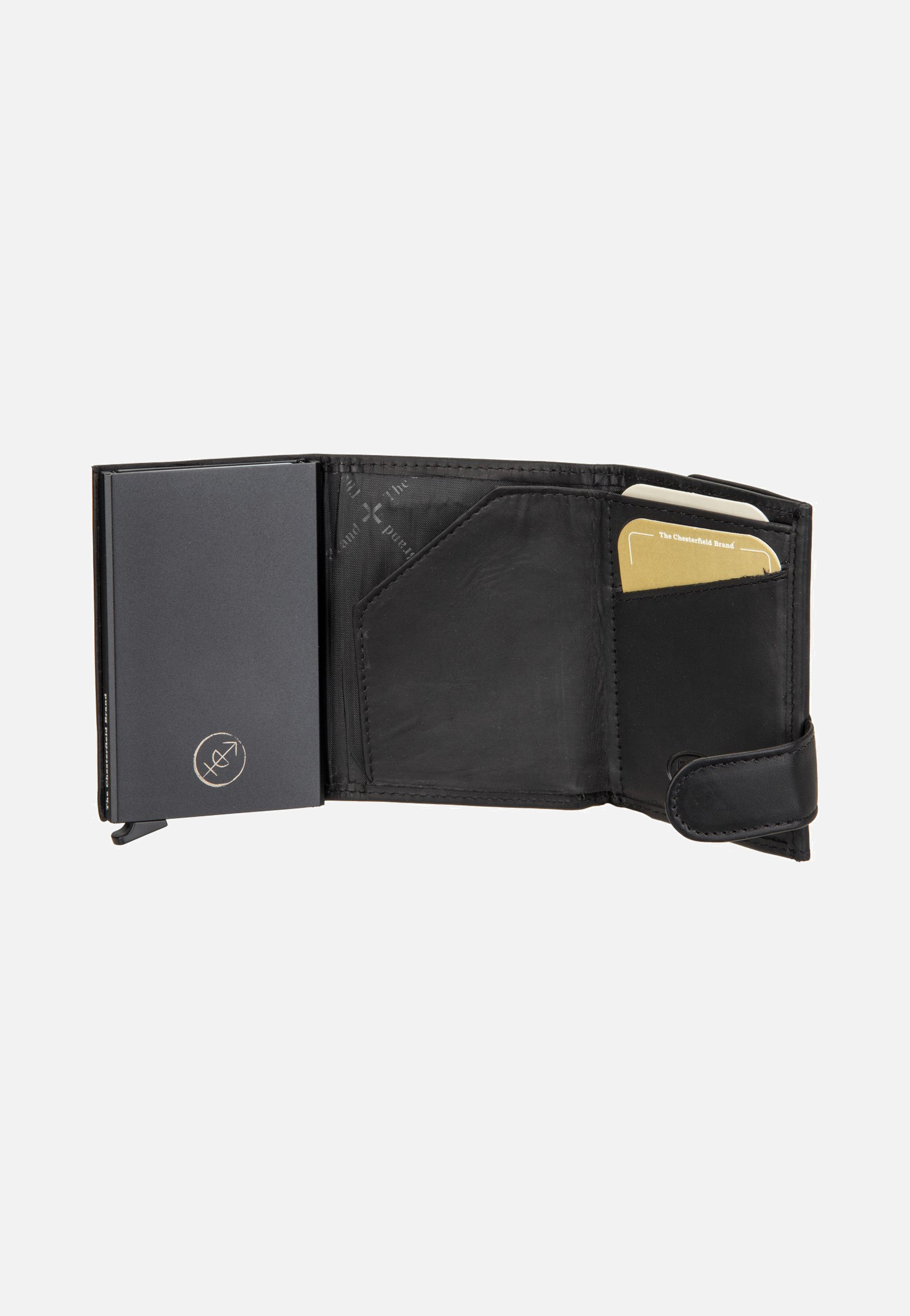 The Chesterfield Brand Frankfurt 0456 Black Wallet