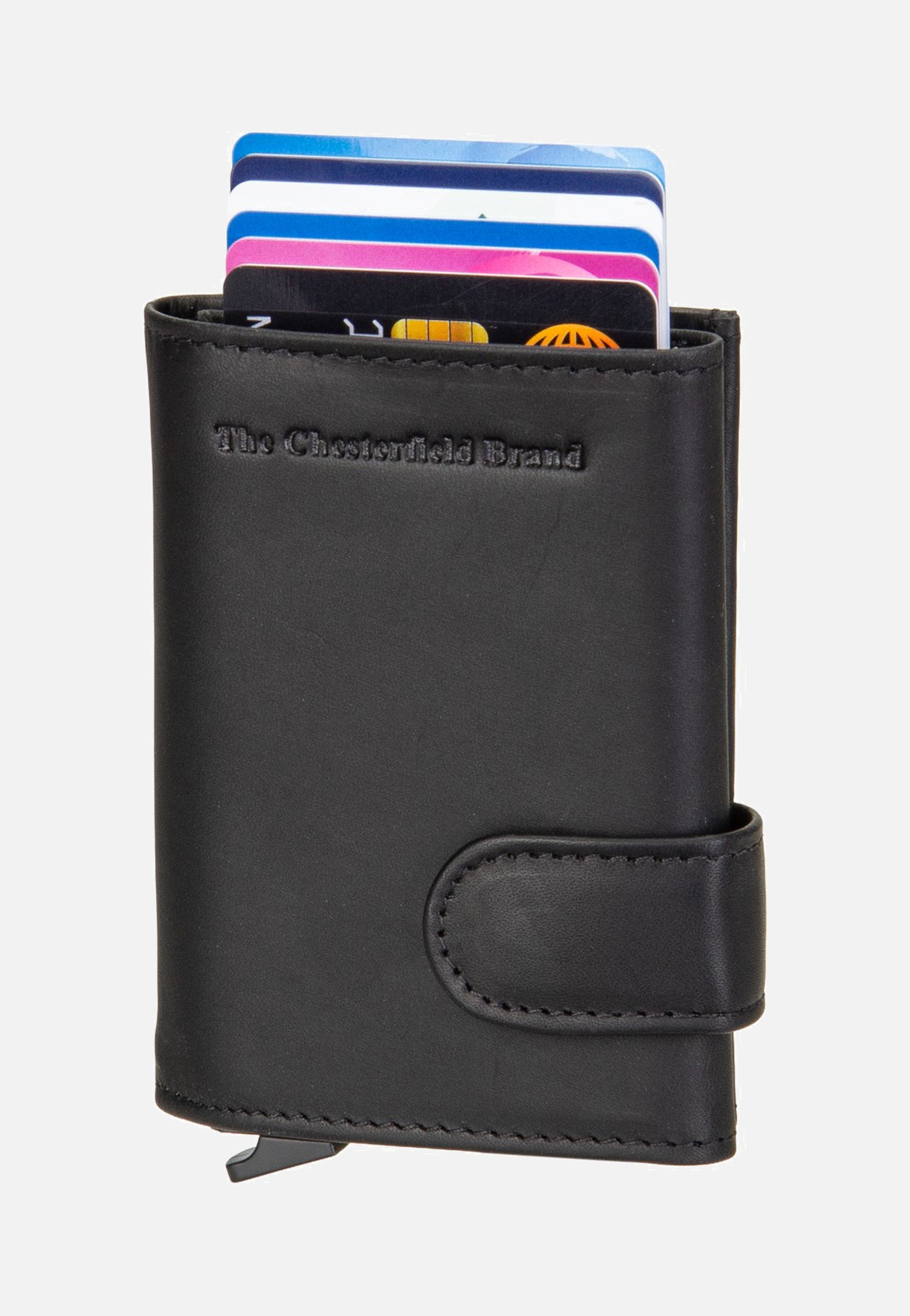 The Chesterfield Brand Frankfurt 0456 Black Wallet