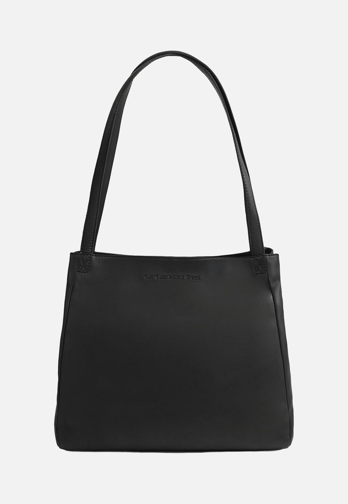 The Chesterfield Brand Lioren 1450 Black Schultertasche