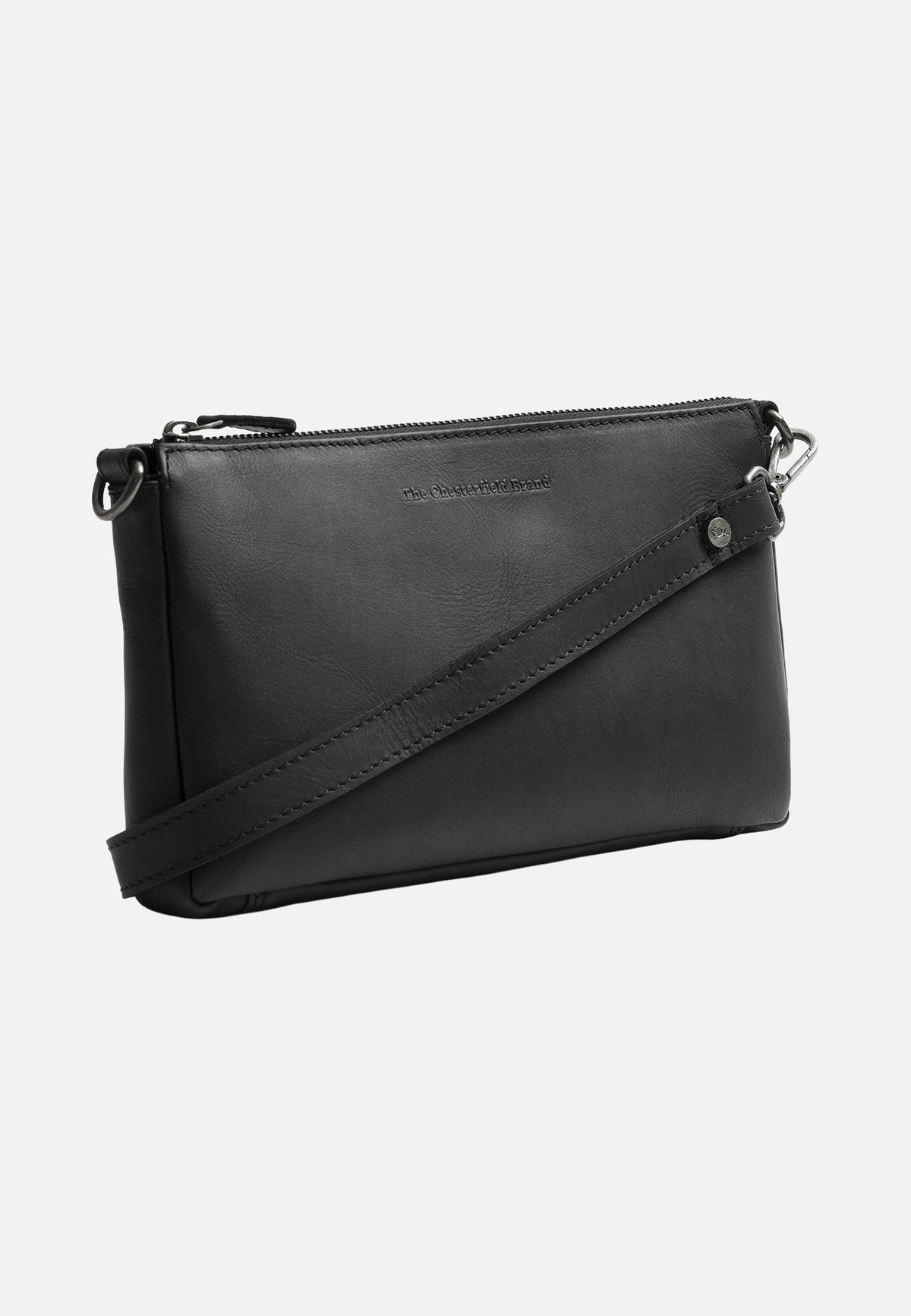 The Chesterfield Brand Orinoco 1442 Black Schultertasche